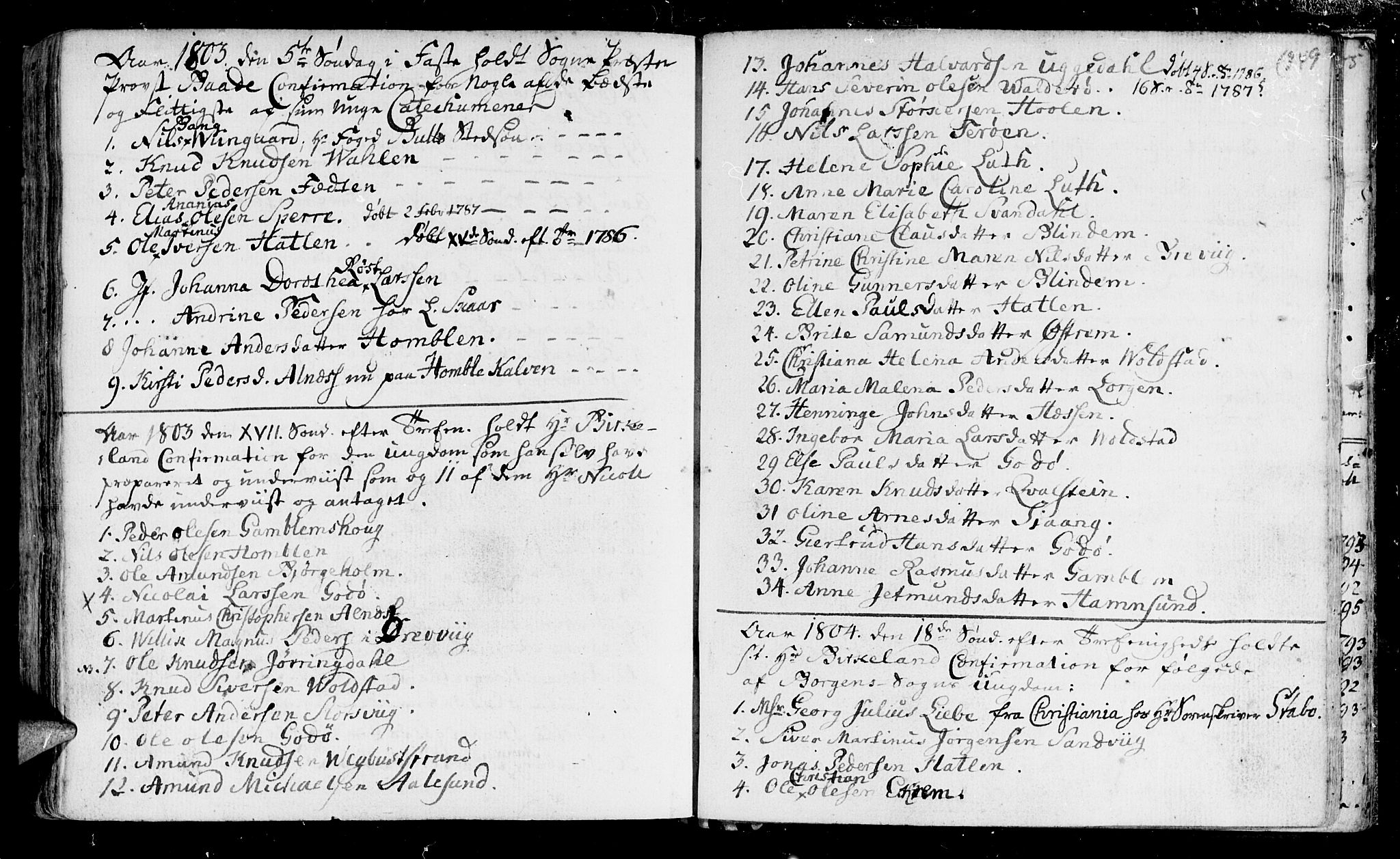 Ministerialprotokoller, klokkerbøker og fødselsregistre - Møre og Romsdal, SAT/A-1454/528/L0394: Parish register (official) no. 528A05, 1801-1826, p. 349