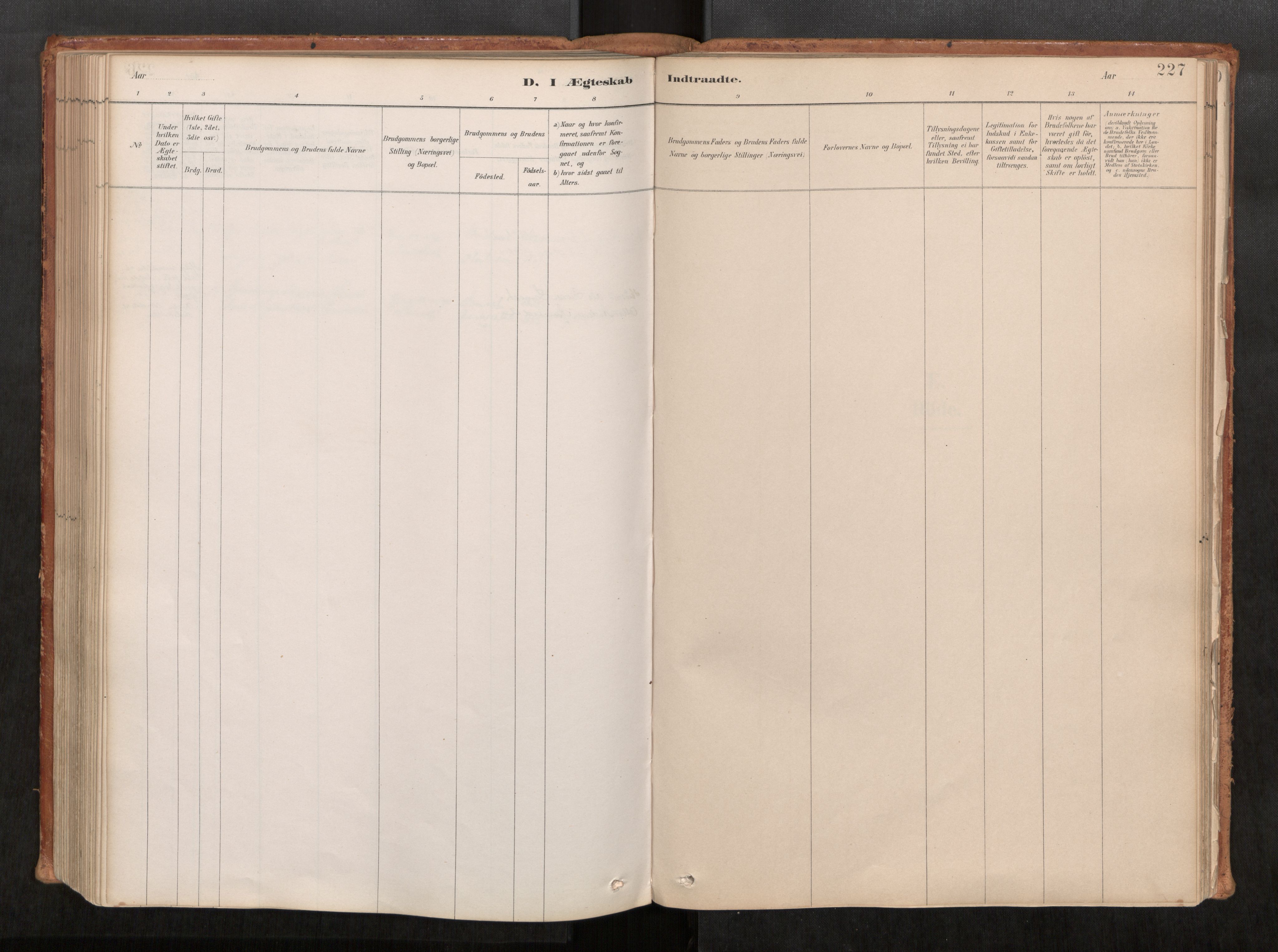 Ministerialprotokoller, klokkerbøker og fødselsregistre - Møre og Romsdal, AV/SAT-A-1454/543/L0568: Parish register (official) no. 543A03, 1885-1915, p. 227