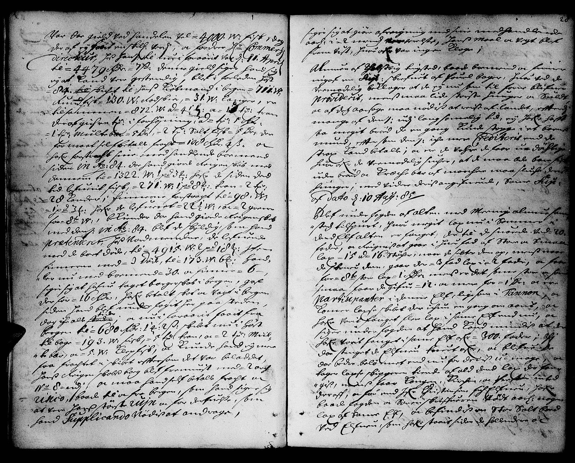 Finnmark sorenskriveri, AV/SATØ-S-0053/F/Fa/L0021: Justisprotokoller, 1685-1688, p. 27b-28a