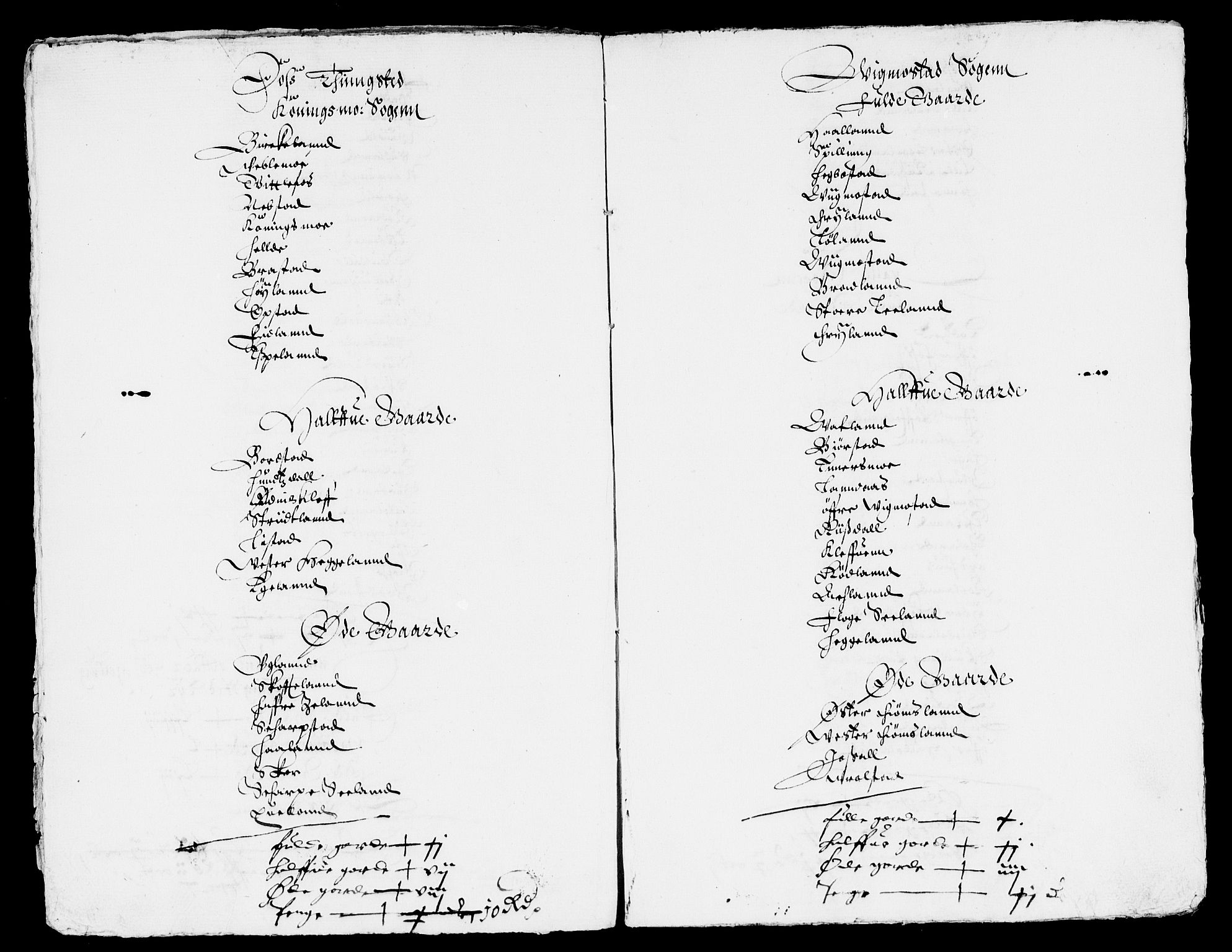 Rentekammeret inntil 1814, Reviderte regnskaper, Lensregnskaper, AV/RA-EA-5023/R/Rb/Rbr/L0010: Lista len, 1628-1636