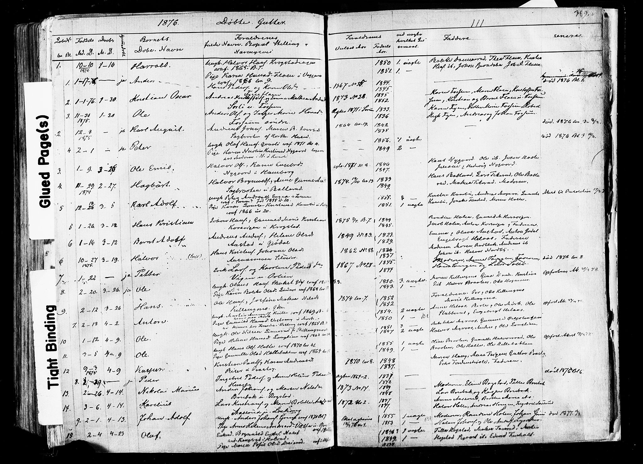Aurskog prestekontor Kirkebøker, SAO/A-10304a/F/Fa/L0007: Parish register (official) no. I 7, 1854-1877, p. 389c