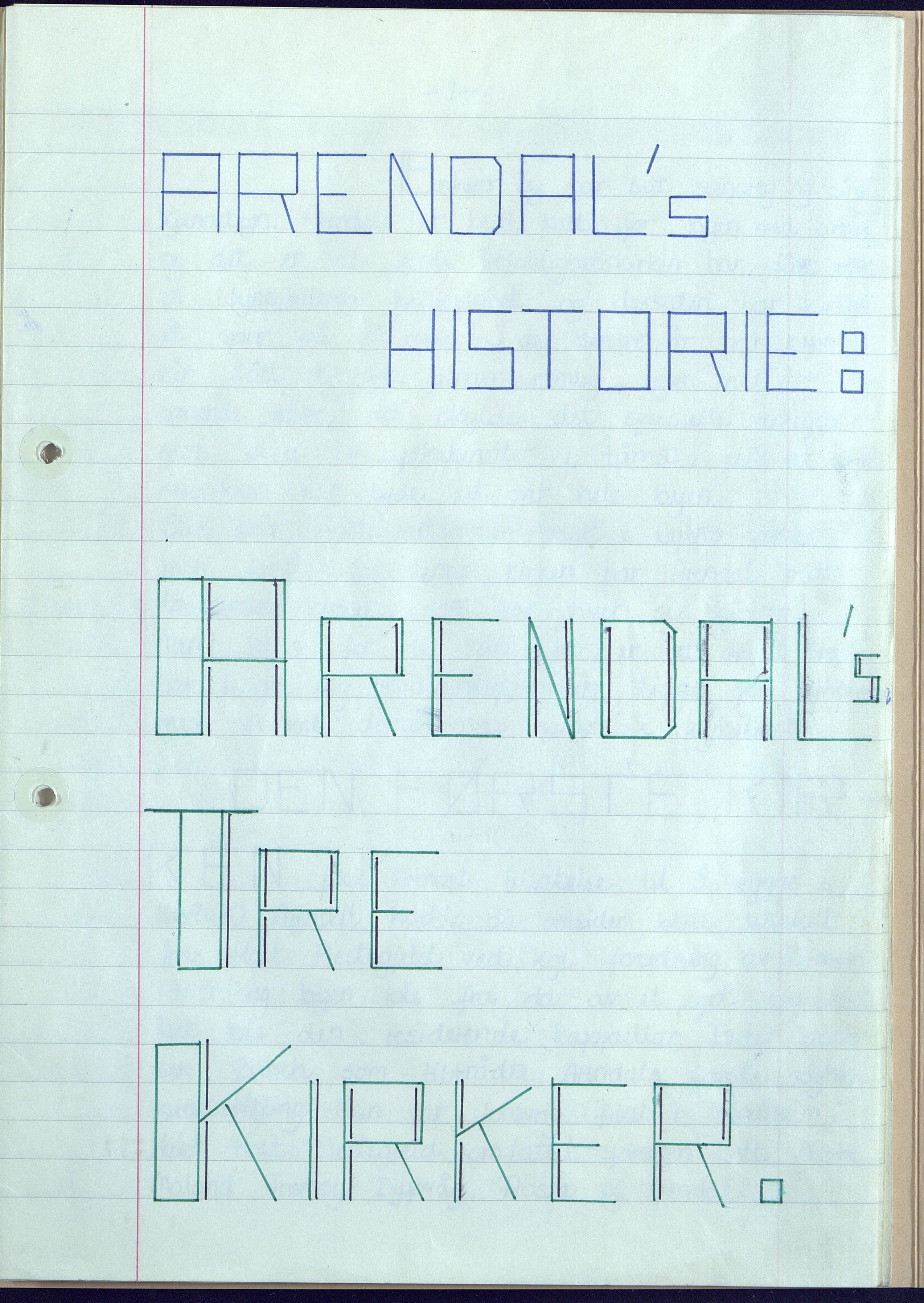 Byjubileet i Arendal 1973 , AAKS/KA0906-492a/E/E01/L0004: Spesielle arrangementer, 1971-1973