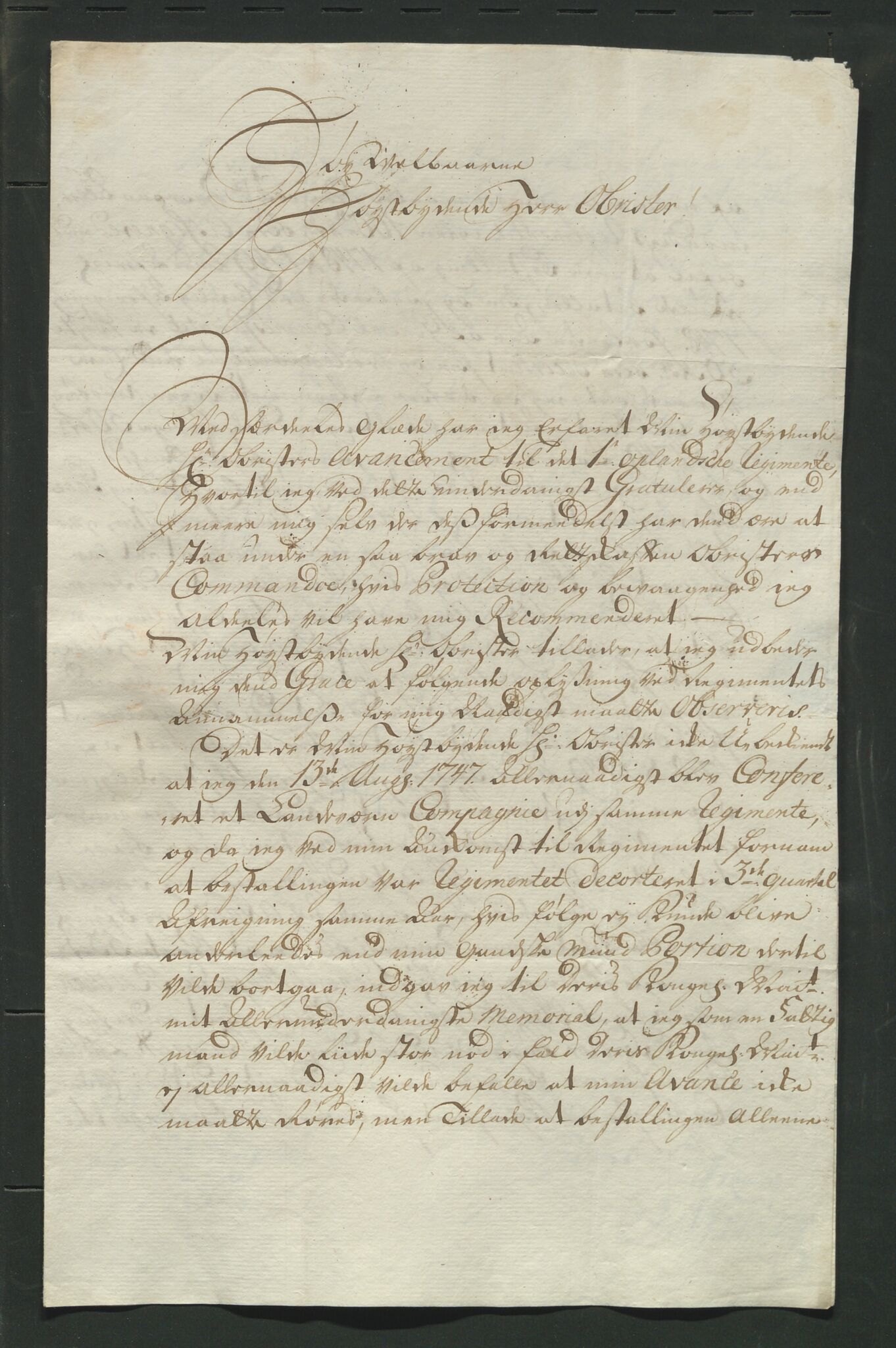 Åker i Vang, Hedmark, og familien Todderud, AV/SAH-ARK-010/J/Jc/L0001: Korrespondanse, 1706-1752, p. 199