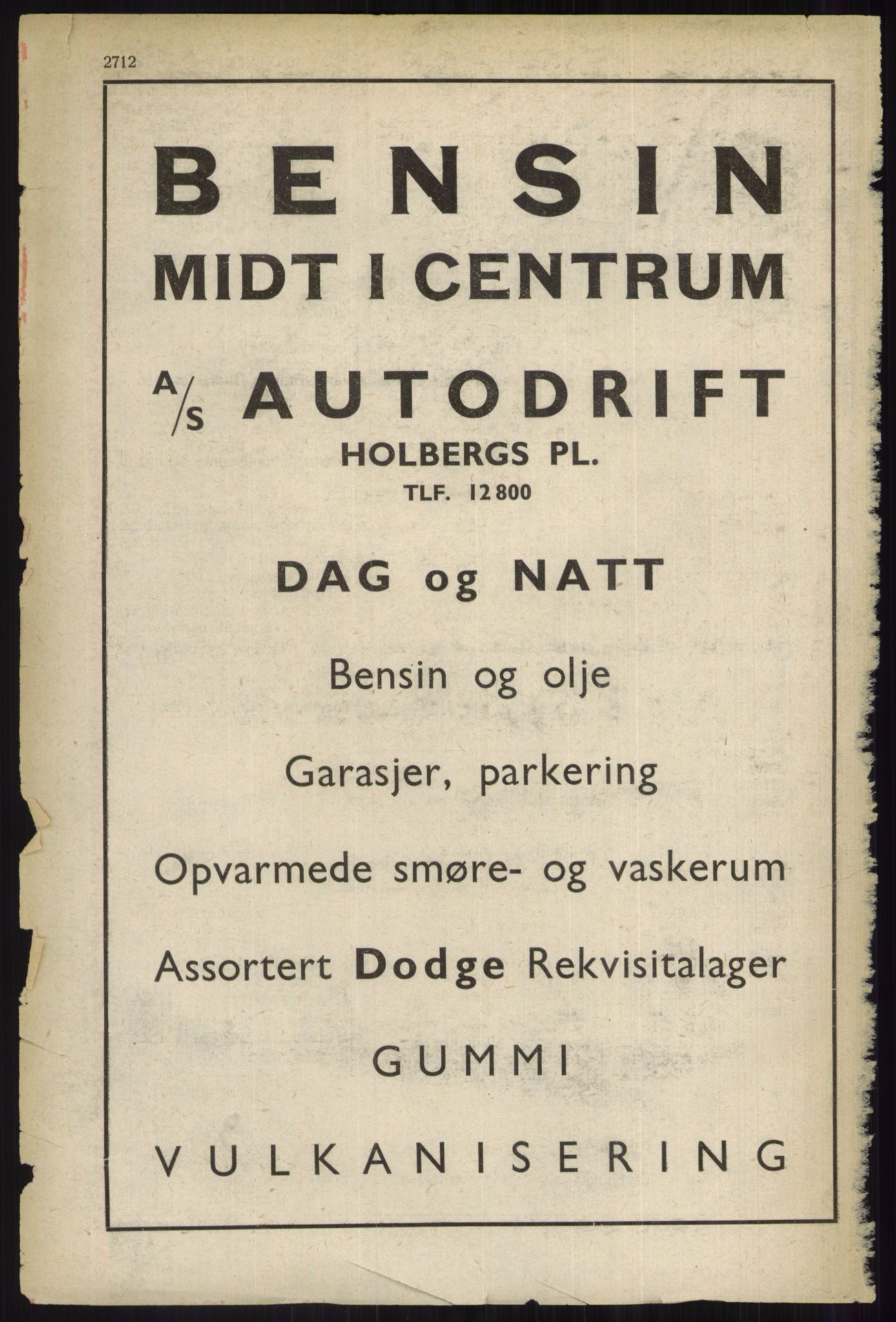 Kristiania/Oslo adressebok, PUBL/-, 1937, p. 2712