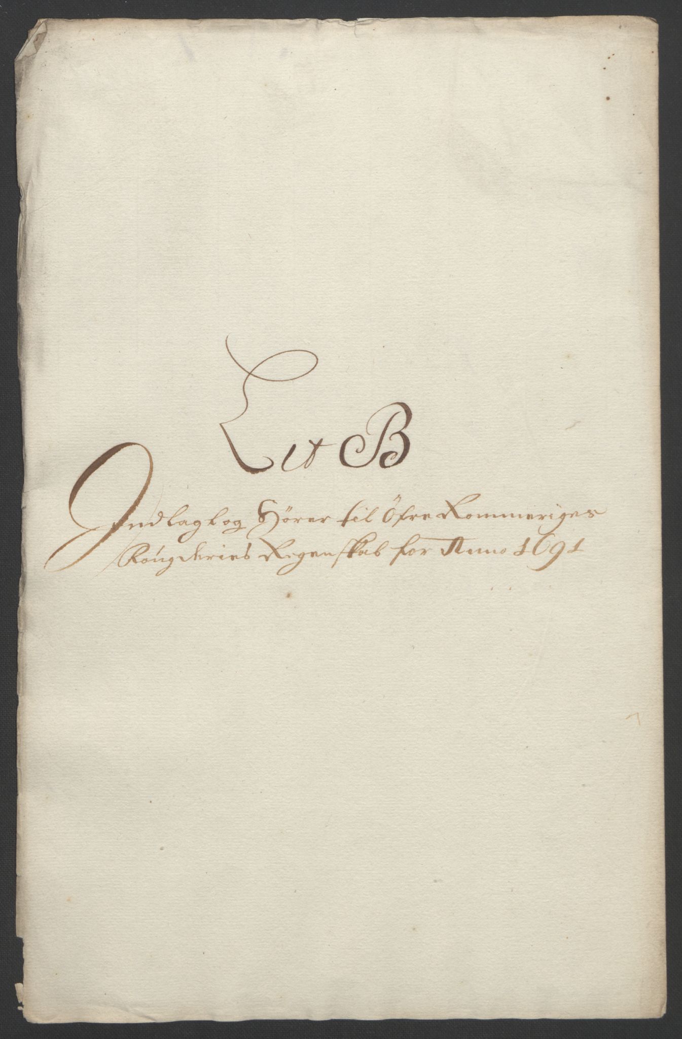 Rentekammeret inntil 1814, Reviderte regnskaper, Fogderegnskap, AV/RA-EA-4092/R12/L0703: Fogderegnskap Øvre Romerike, 1691, p. 10