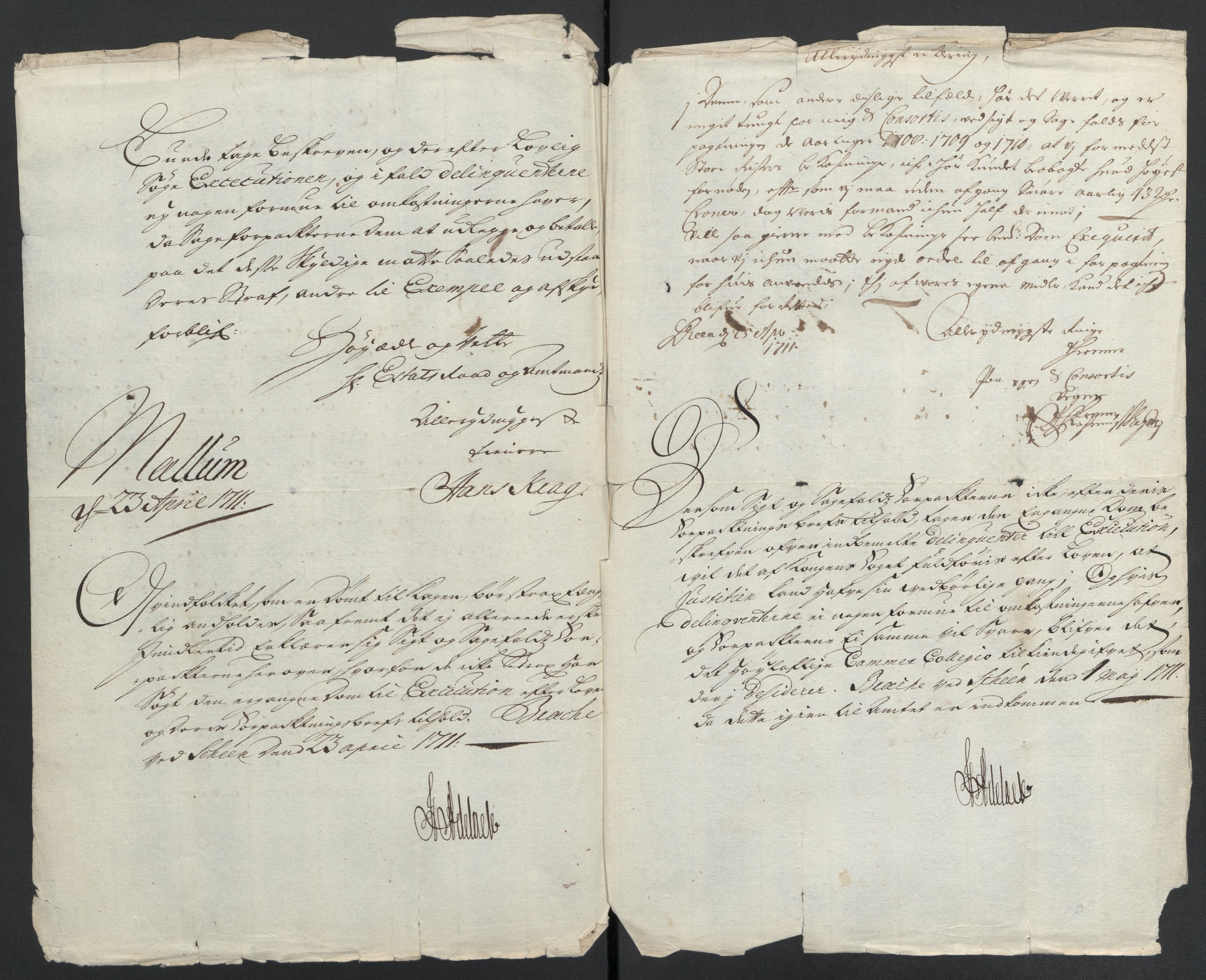 Rentekammeret inntil 1814, Reviderte regnskaper, Fogderegnskap, AV/RA-EA-4092/R36/L2120: Fogderegnskap Øvre og Nedre Telemark og Bamble, 1711, p. 318