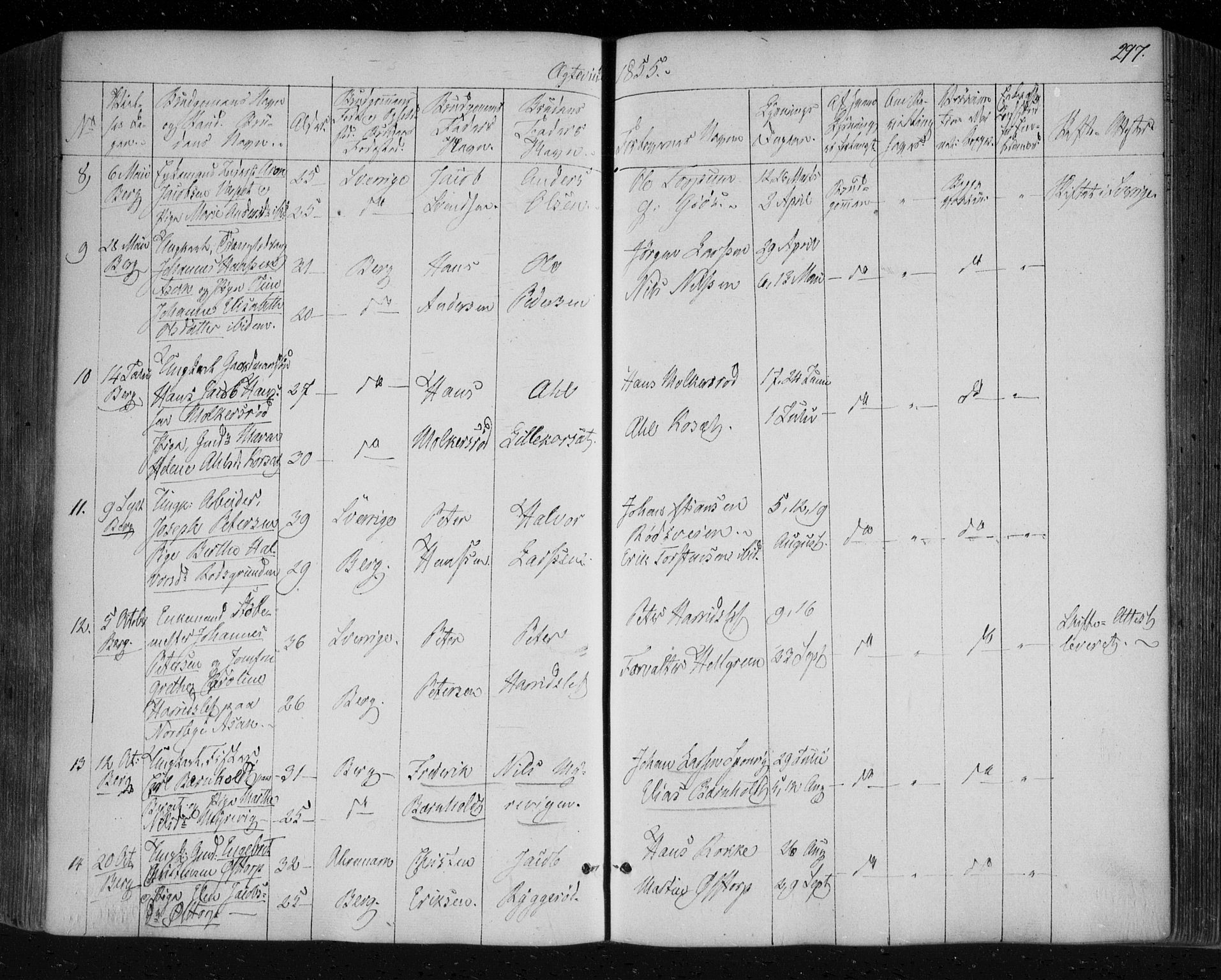 Berg prestekontor Kirkebøker, SAO/A-10902/F/Fa/L0004: Parish register (official) no. I 4, 1843-1860, p. 297