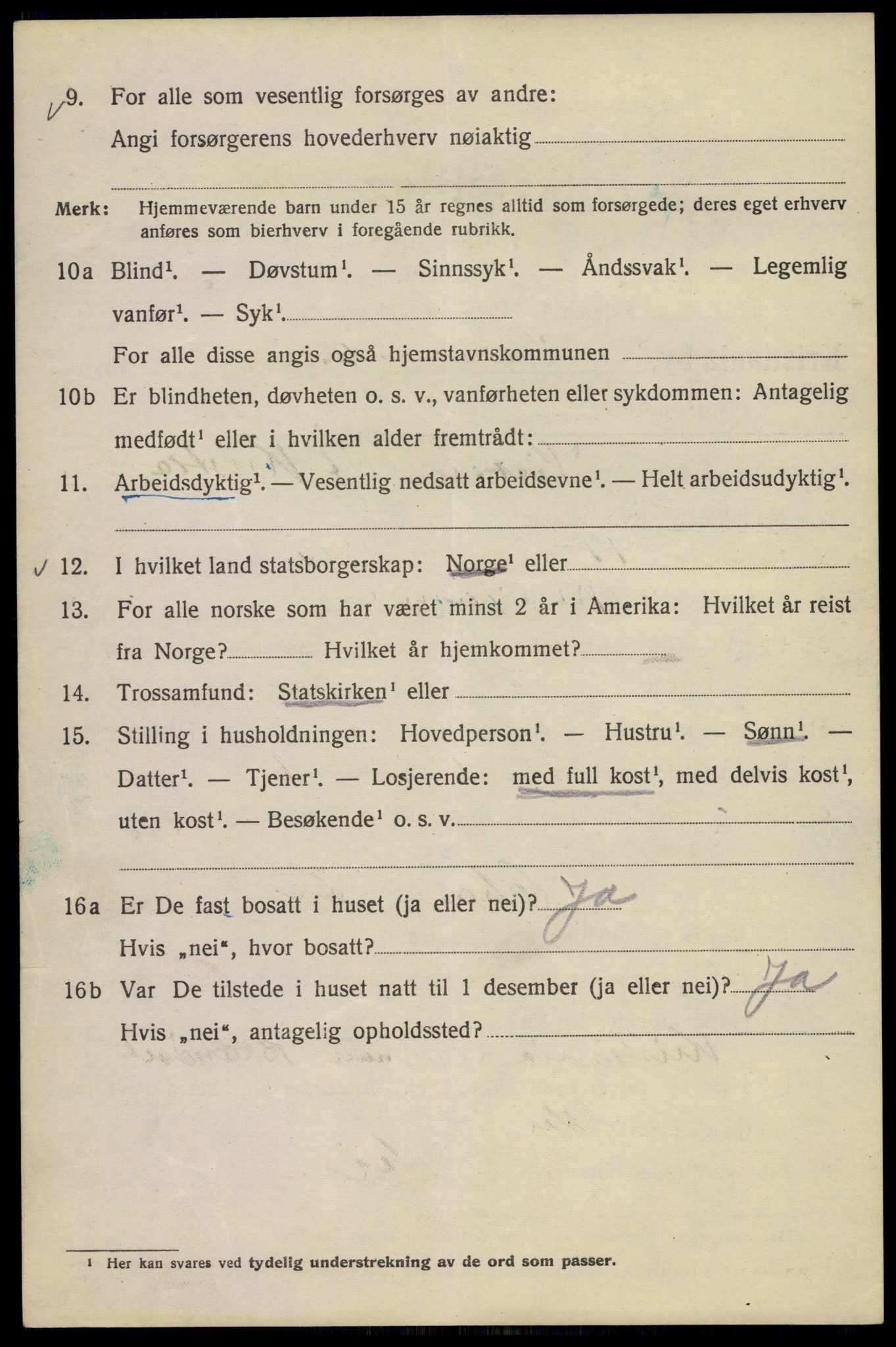 SAO, 1920 census for Kristiania, 1920, p. 644068