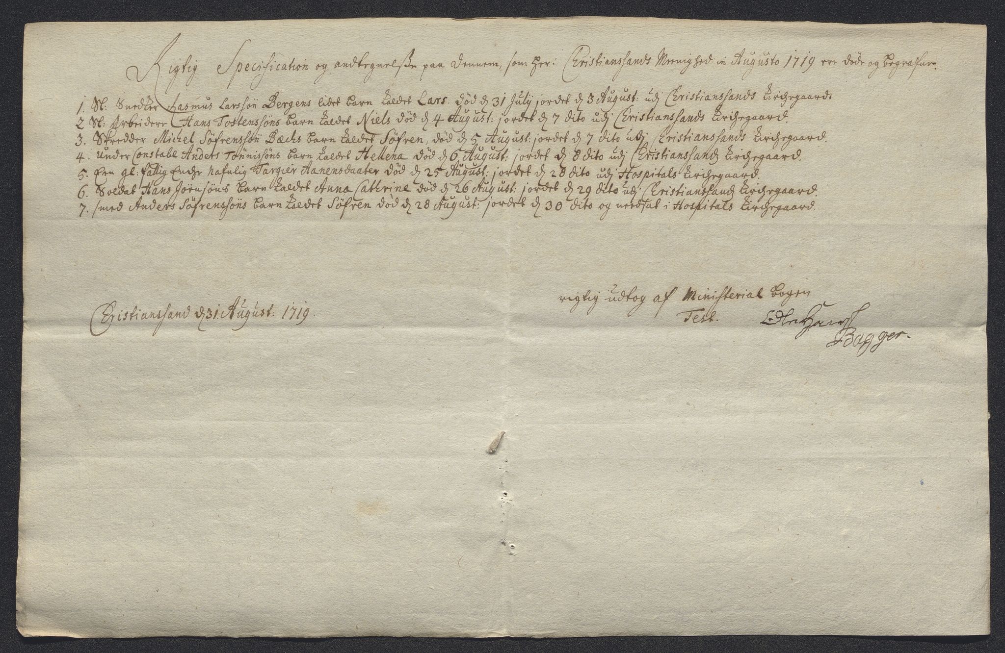 Rentekammeret inntil 1814, Reviderte regnskaper, Byregnskaper, AV/RA-EA-4066/R/Rm/L0286: [M19] Sikt og sakefall, 1719-1727, p. 35