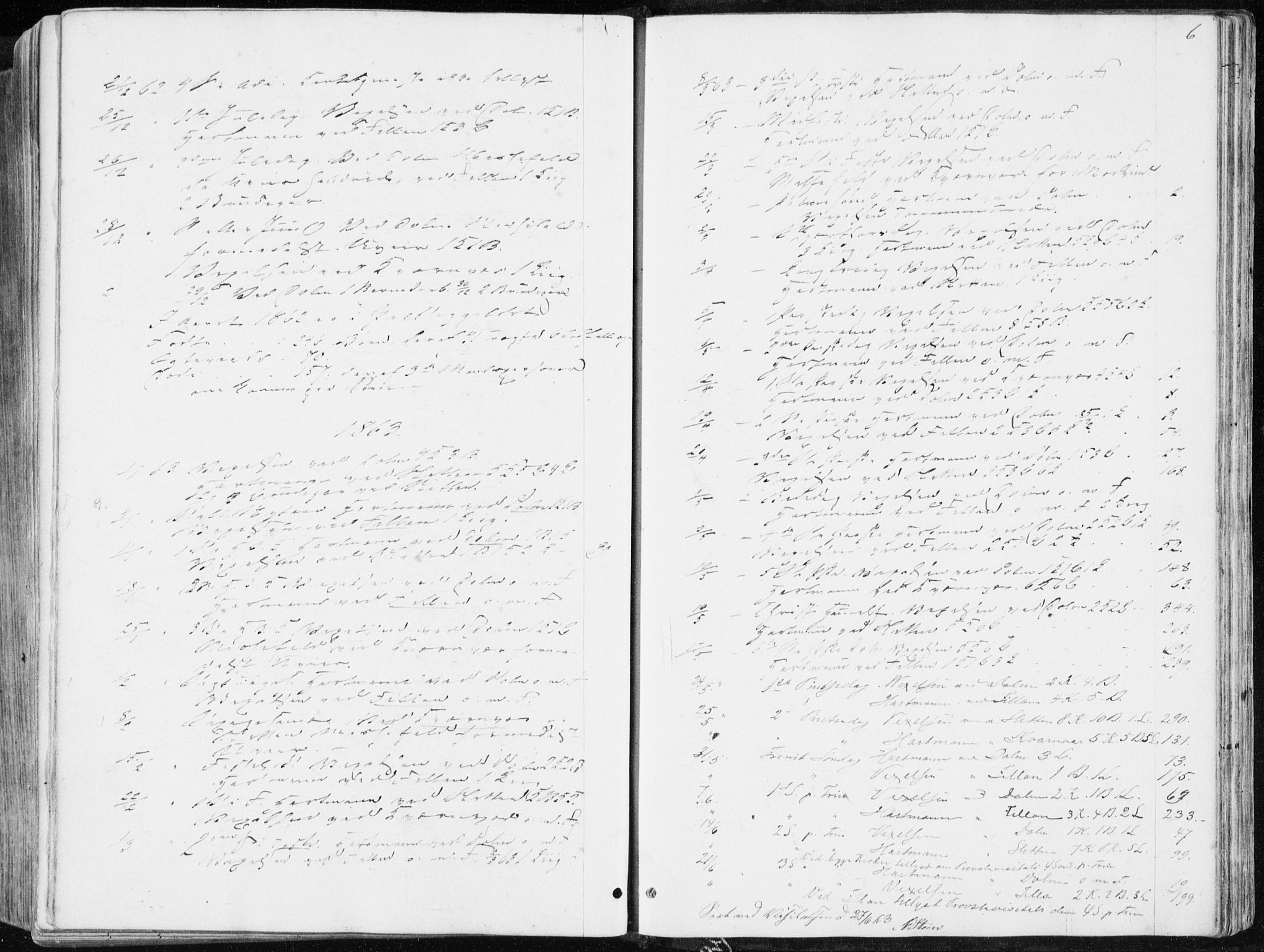 Ministerialprotokoller, klokkerbøker og fødselsregistre - Sør-Trøndelag, SAT/A-1456/634/L0531: Parish register (official) no. 634A07, 1861-1870, p. 6