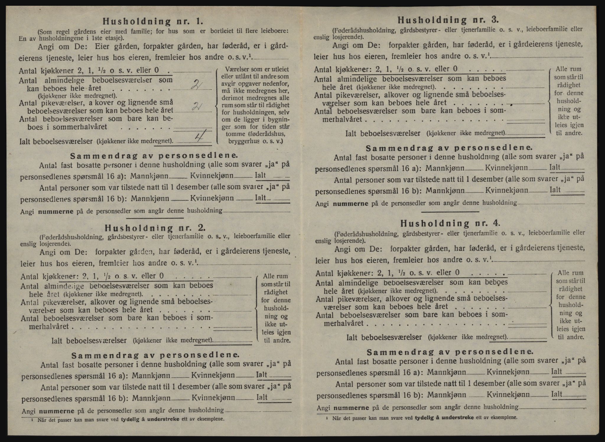 SAT, 1920 census for Støren, 1920, p. 33