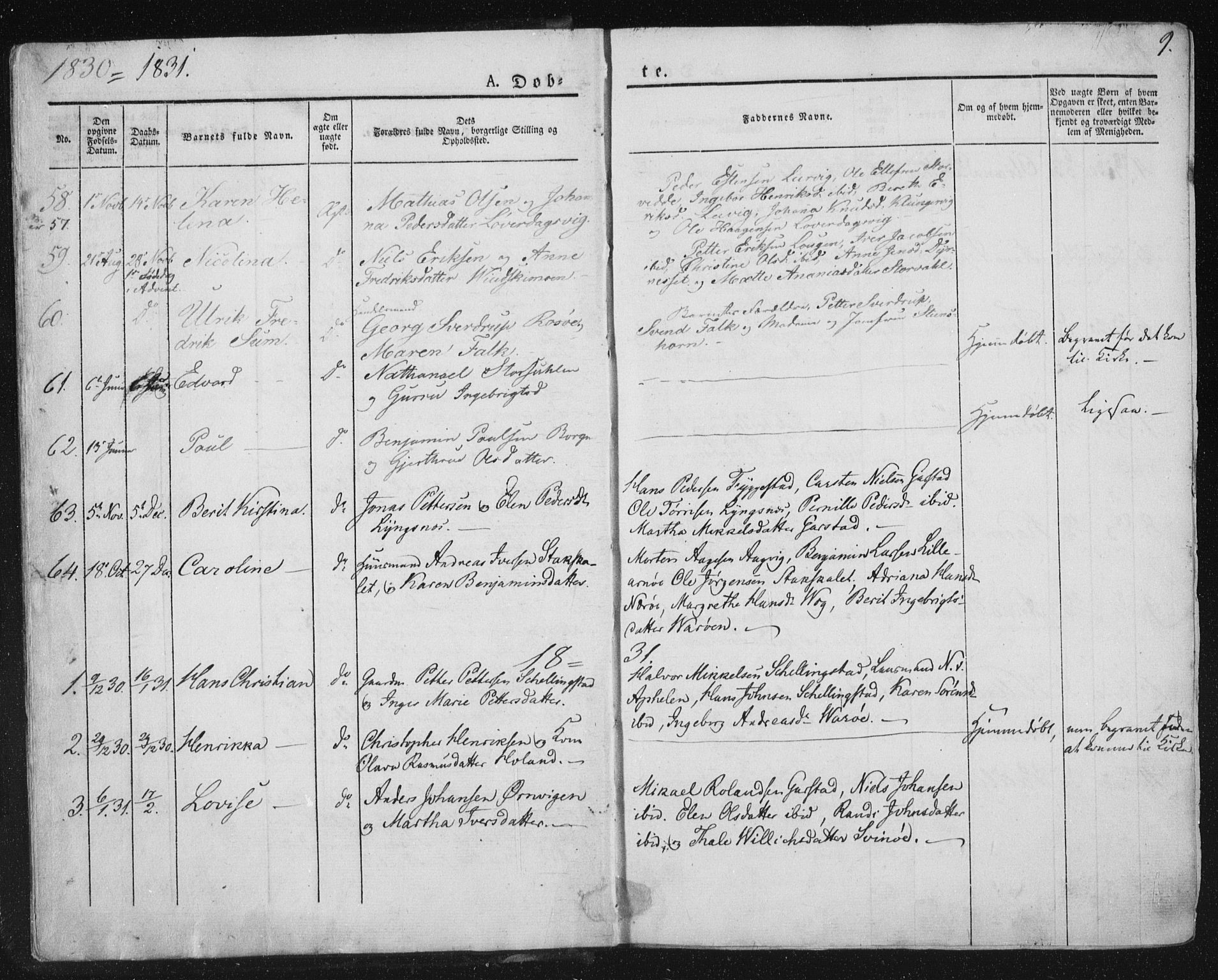 Ministerialprotokoller, klokkerbøker og fødselsregistre - Nord-Trøndelag, SAT/A-1458/784/L0669: Parish register (official) no. 784A04, 1829-1859, p. 9