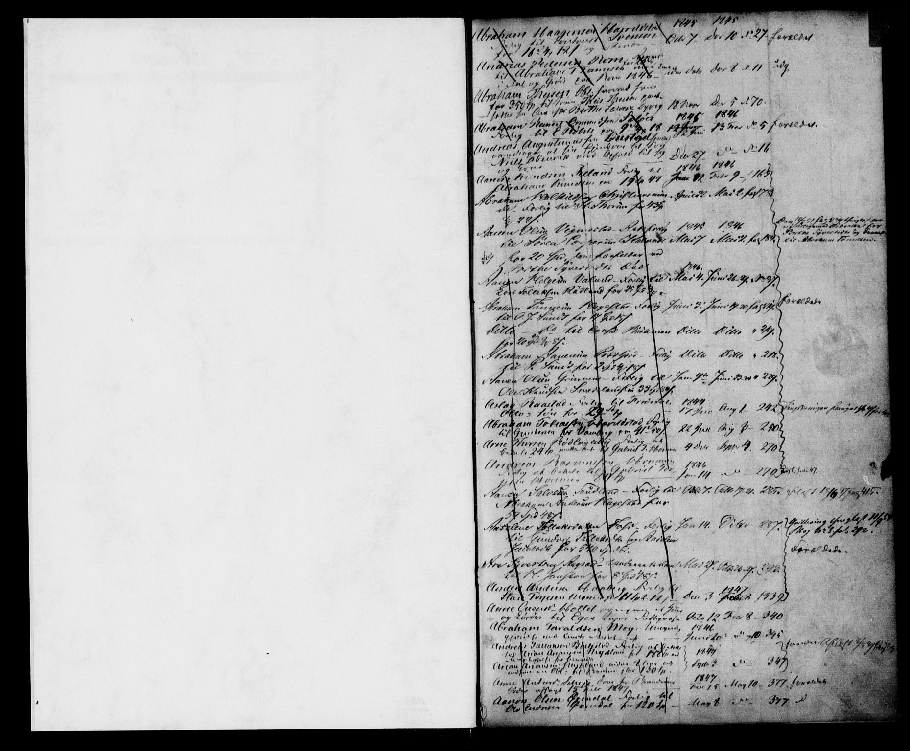 Lyngdal sorenskriveri, SAK/1221-0004/G/Ge/L0747: Mortgage register no. 47, 1845-1861