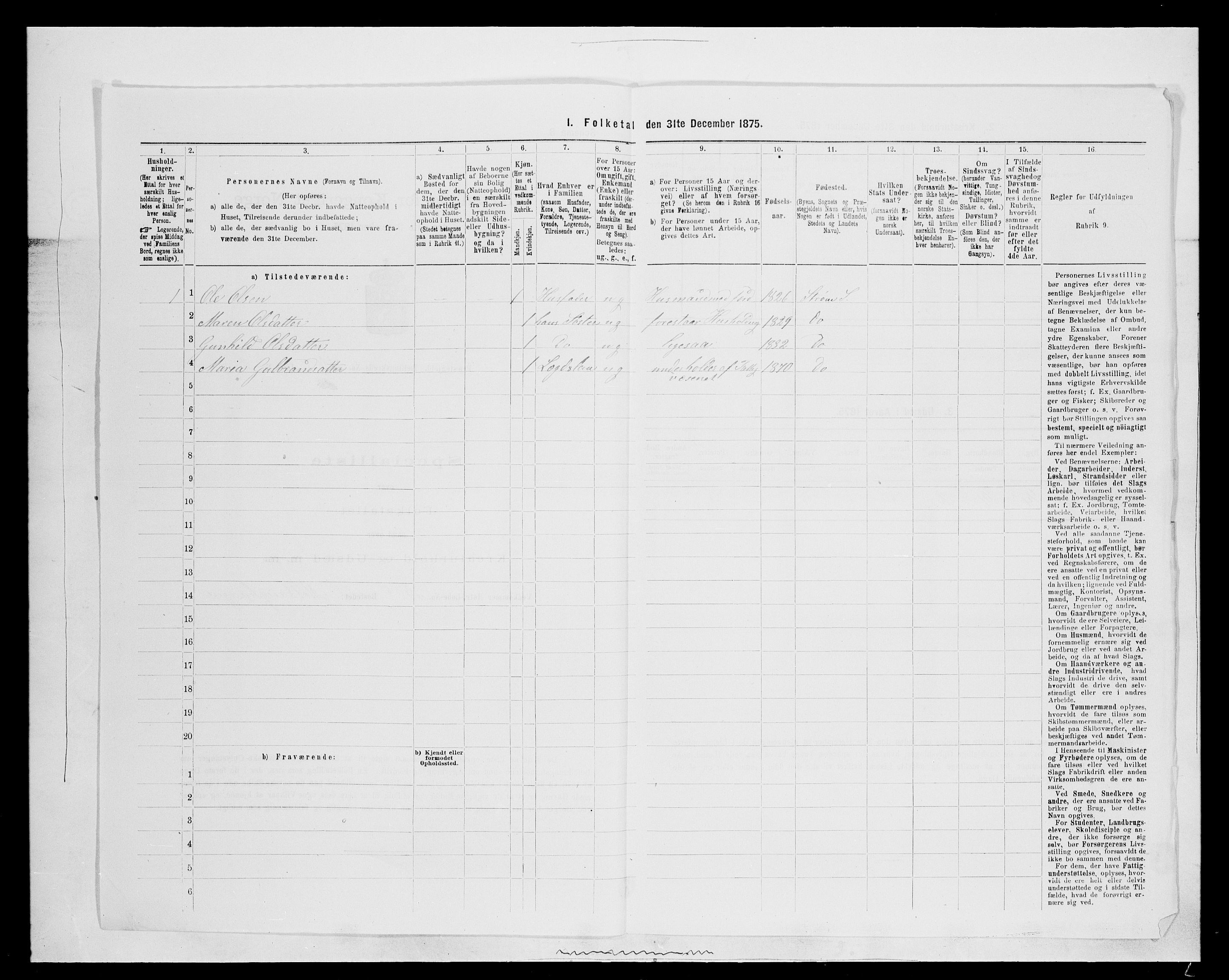 SAH, 1875 census for 0419P Sør-Odal, 1875, p. 1328