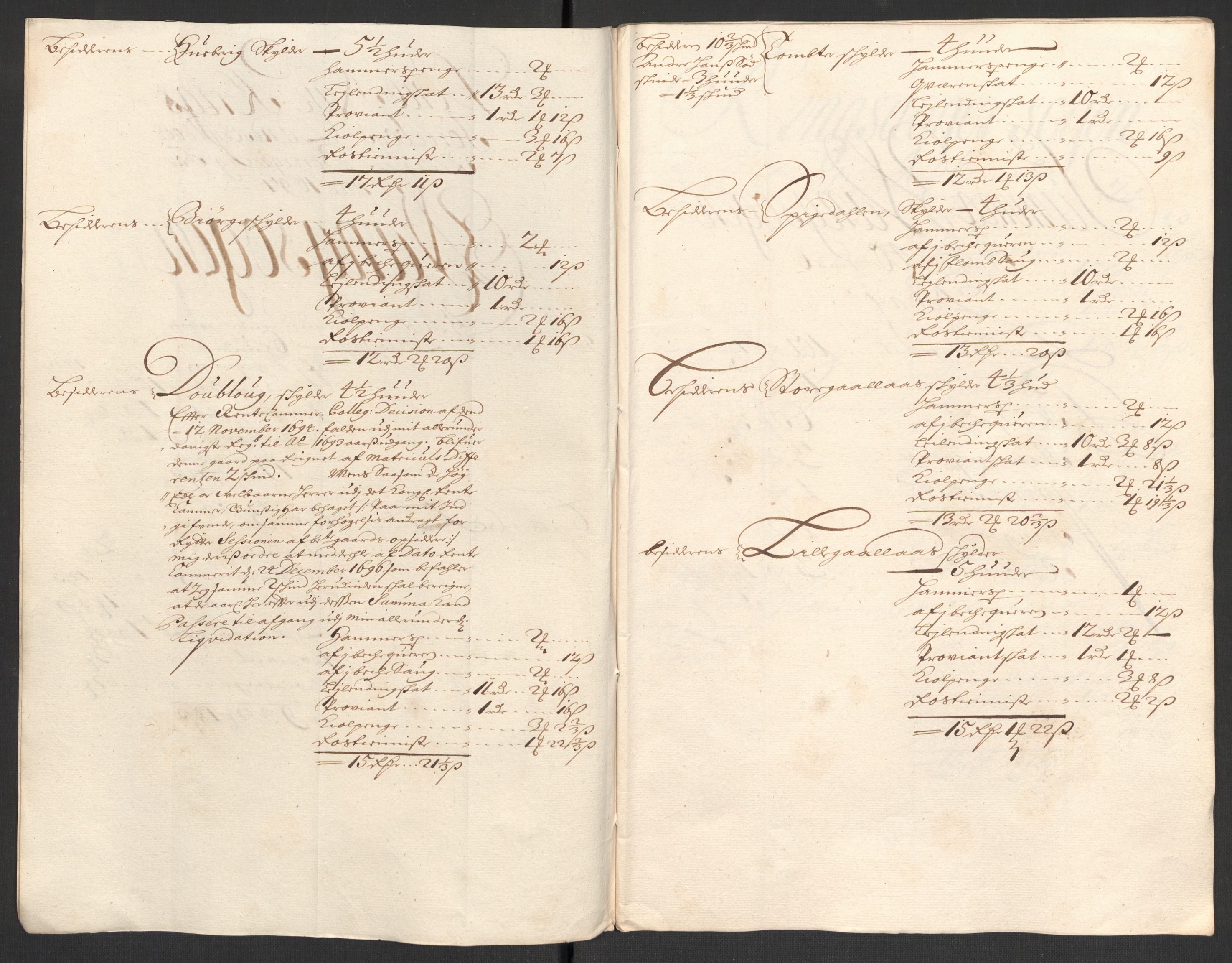 Rentekammeret inntil 1814, Reviderte regnskaper, Fogderegnskap, AV/RA-EA-4092/R16/L1037: Fogderegnskap Hedmark, 1697-1698, p. 128