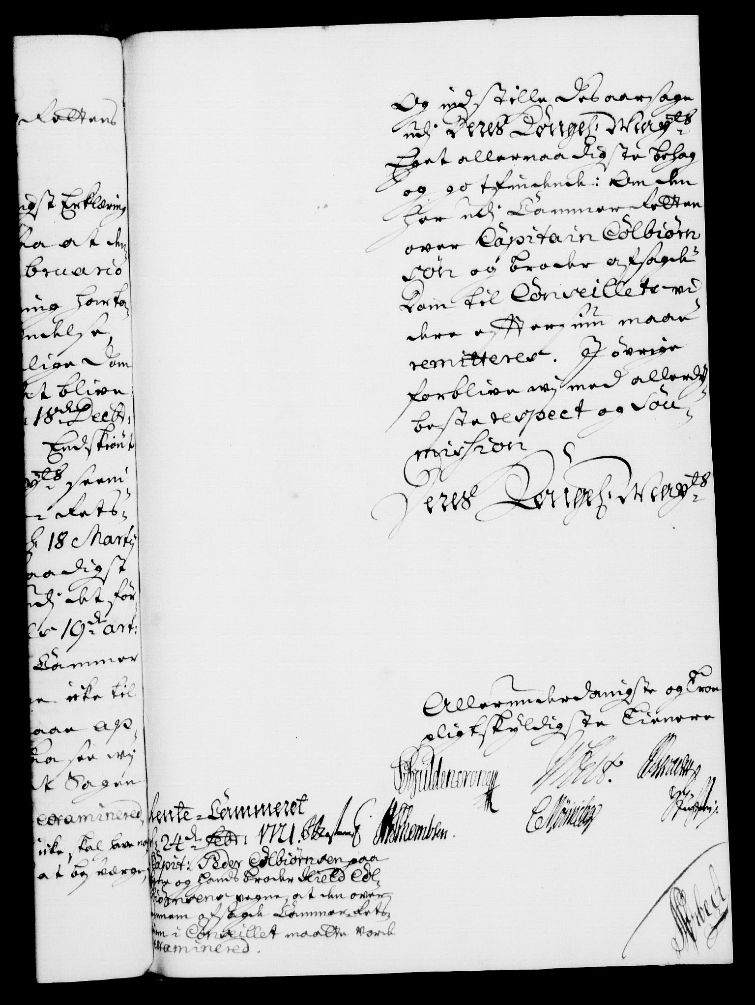 Rentekammeret, Kammerkanselliet, RA/EA-3111/G/Gf/Gfa/L0004: Norsk relasjons- og resolusjonsprotokoll (merket RK 52.4), 1721, p. 373