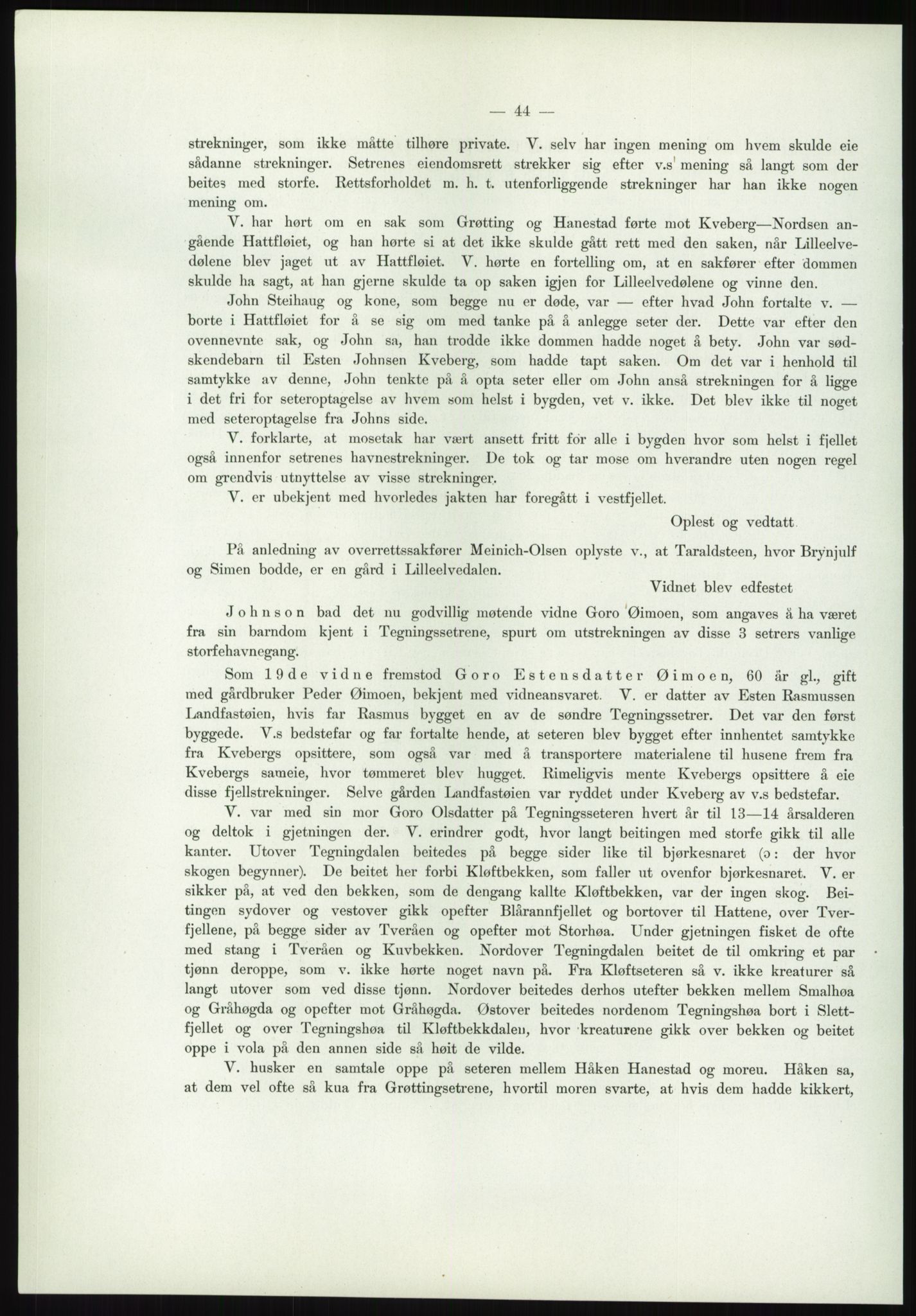 Høyfjellskommisjonen, AV/RA-S-1546/X/Xa/L0001: Nr. 1-33, 1909-1953, p. 3428