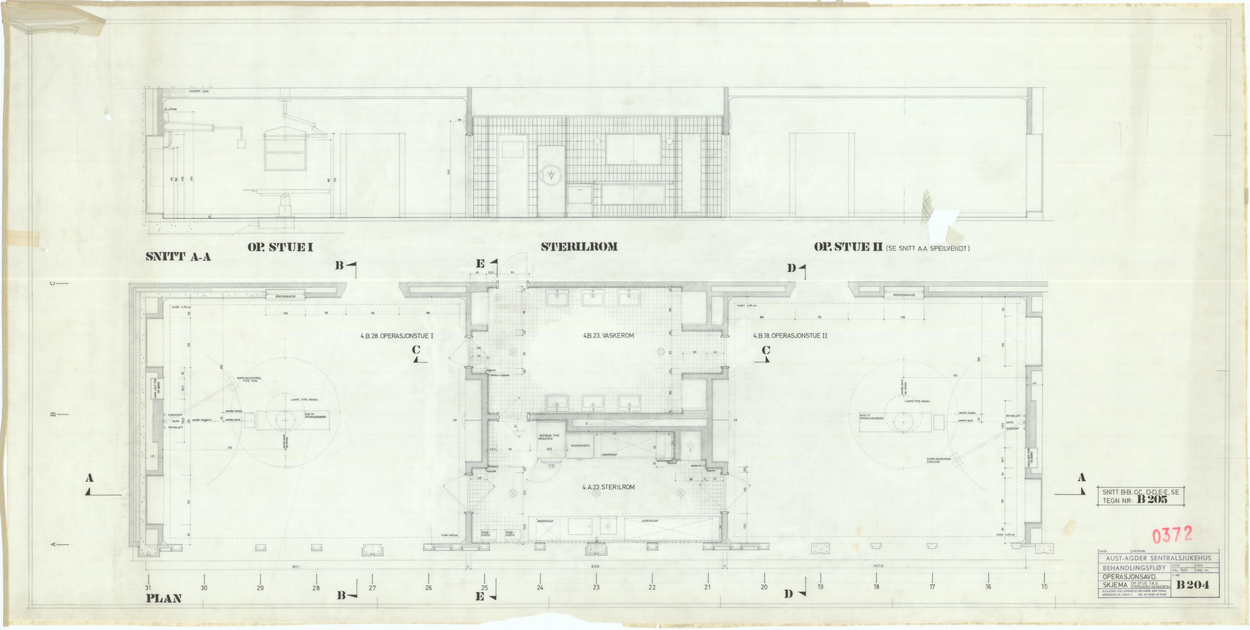 Eliassen og Lambertz-Nilssen Arkitekter, AAKS/PA-2983/T/T02/L0006: Tegningskogger 0372, 1967-1972, p. 3