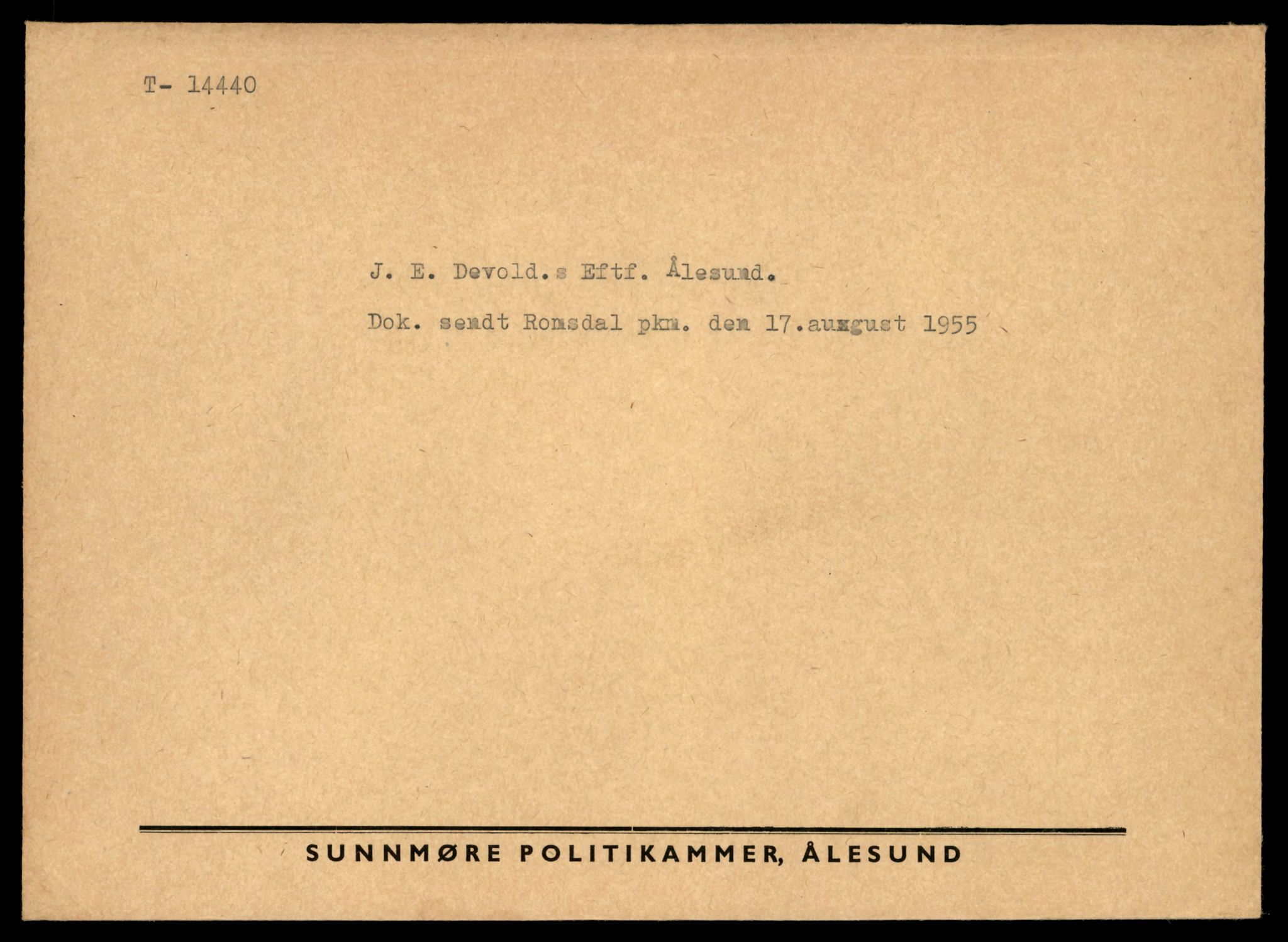 Møre og Romsdal vegkontor - Ålesund trafikkstasjon, SAT/A-4099/F/Fe/L0045: Registreringskort for kjøretøy T 14320 - T 14444, 1927-1998, p. 3134