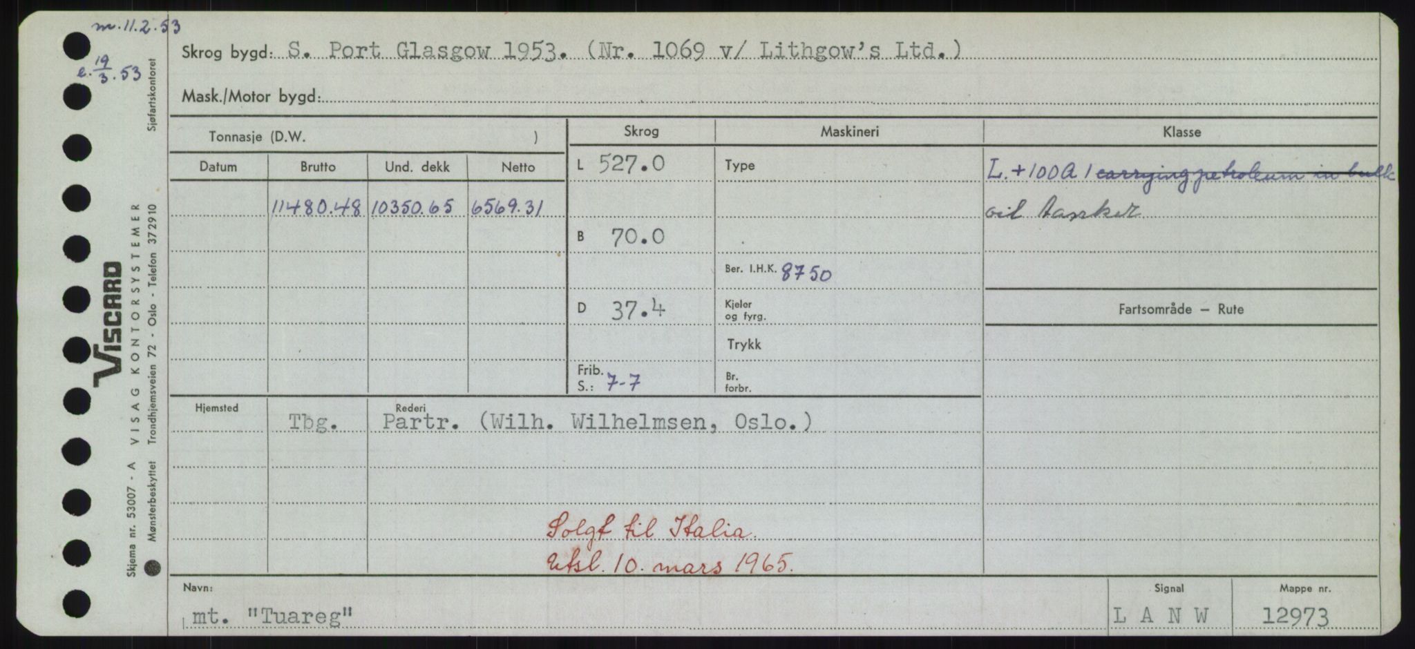 Sjøfartsdirektoratet med forløpere, Skipsmålingen, AV/RA-S-1627/H/Hd/L0039: Fartøy, Ti-Tø, p. 775