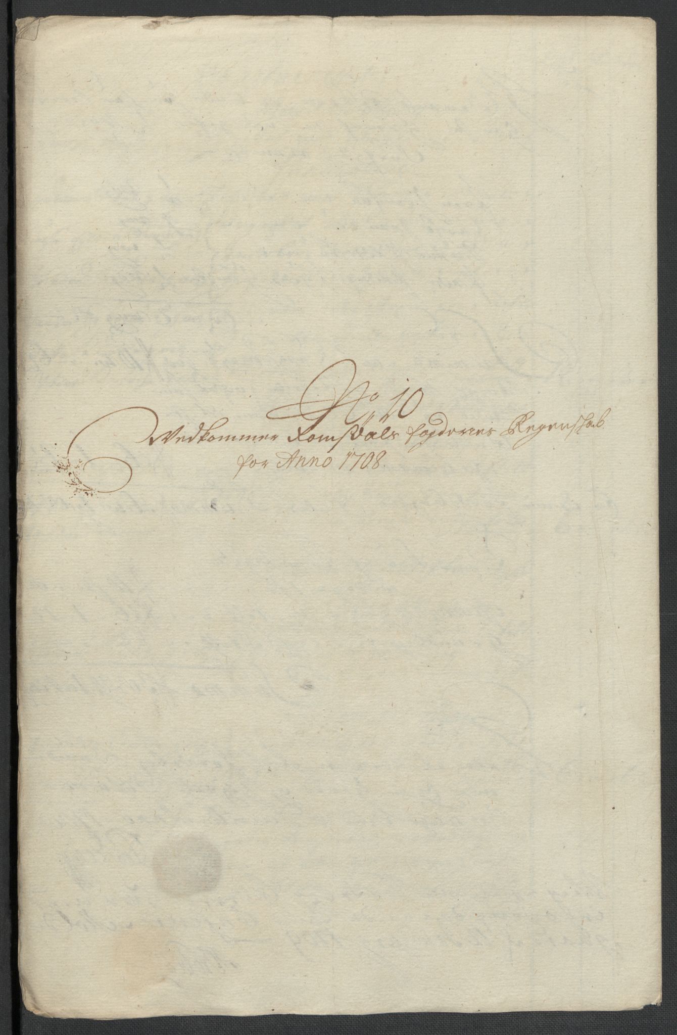 Rentekammeret inntil 1814, Reviderte regnskaper, Fogderegnskap, AV/RA-EA-4092/R55/L3658: Fogderegnskap Romsdal, 1707-1708, p. 271