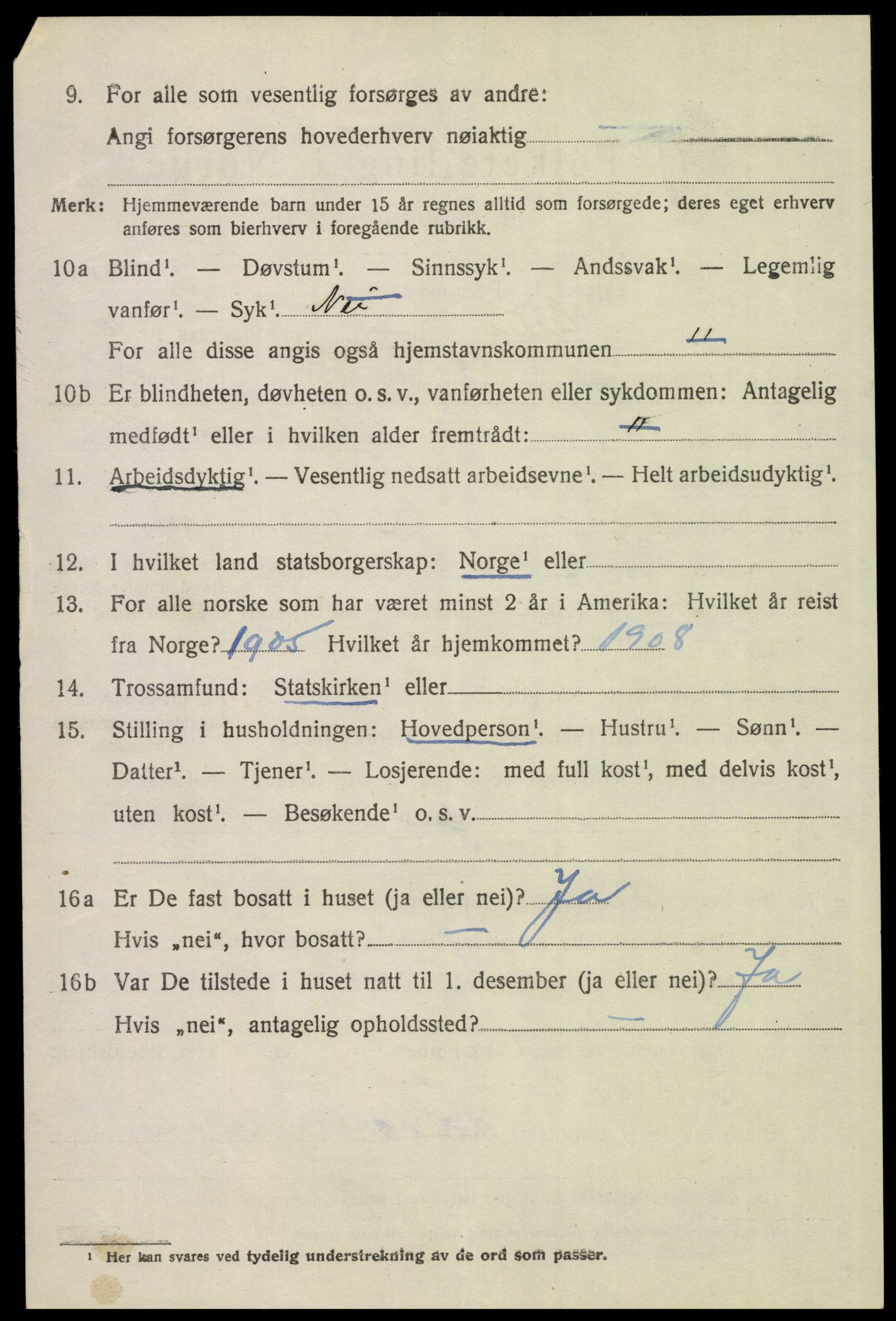 SAH, 1920 census for Grue, 1920, p. 8294