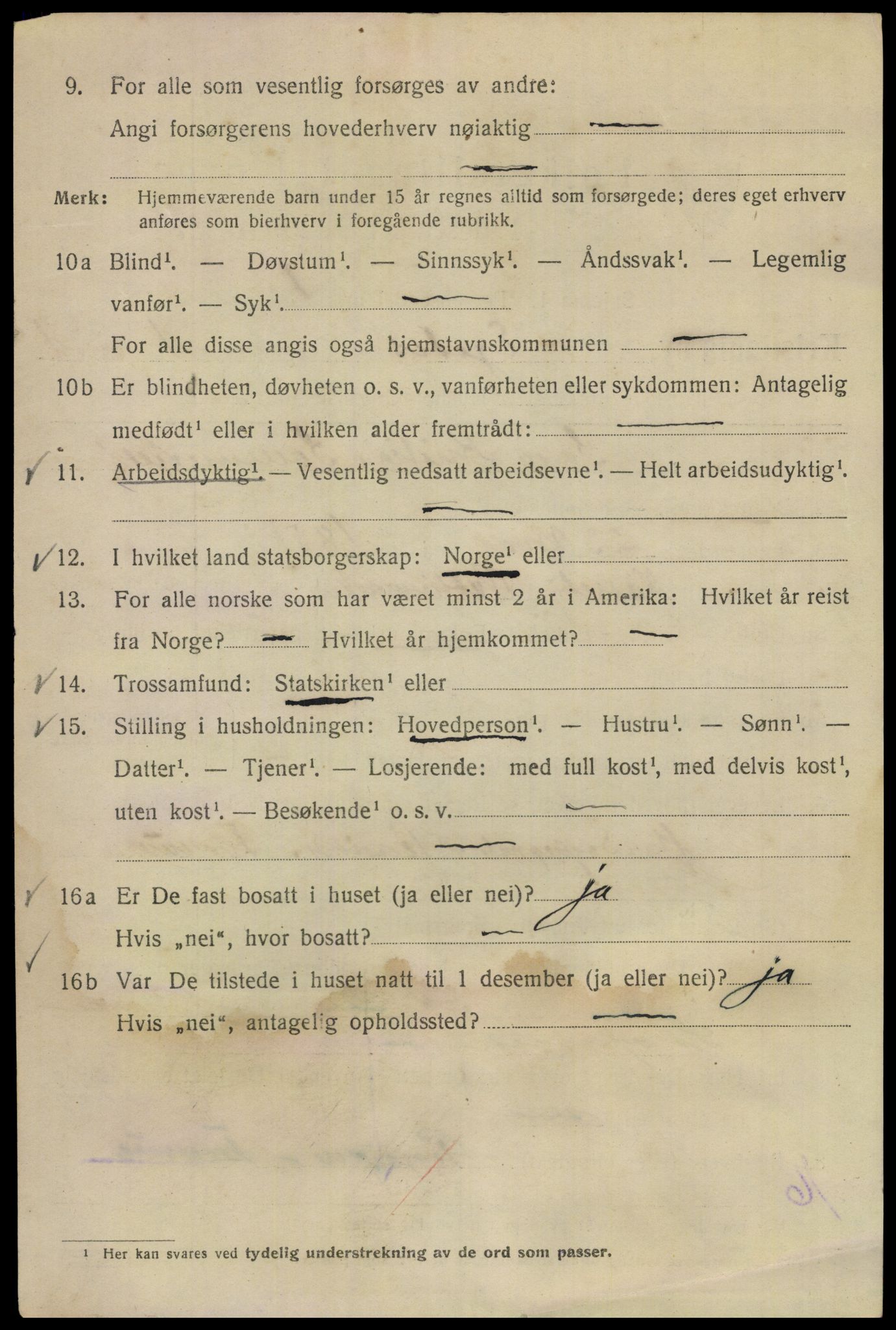 SAO, 1920 census for Kristiania, 1920, p. 209818