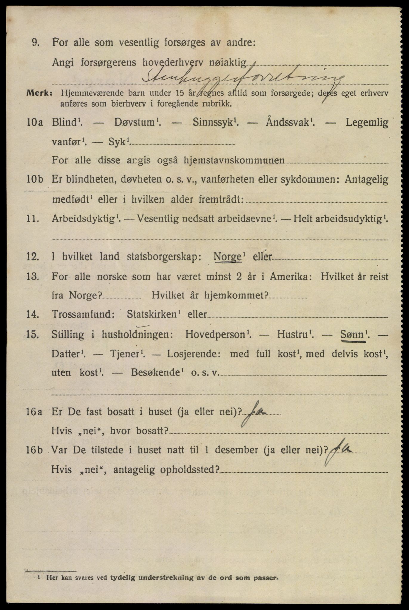 SAKO, 1920 census for Tønsberg, 1920, p. 30804