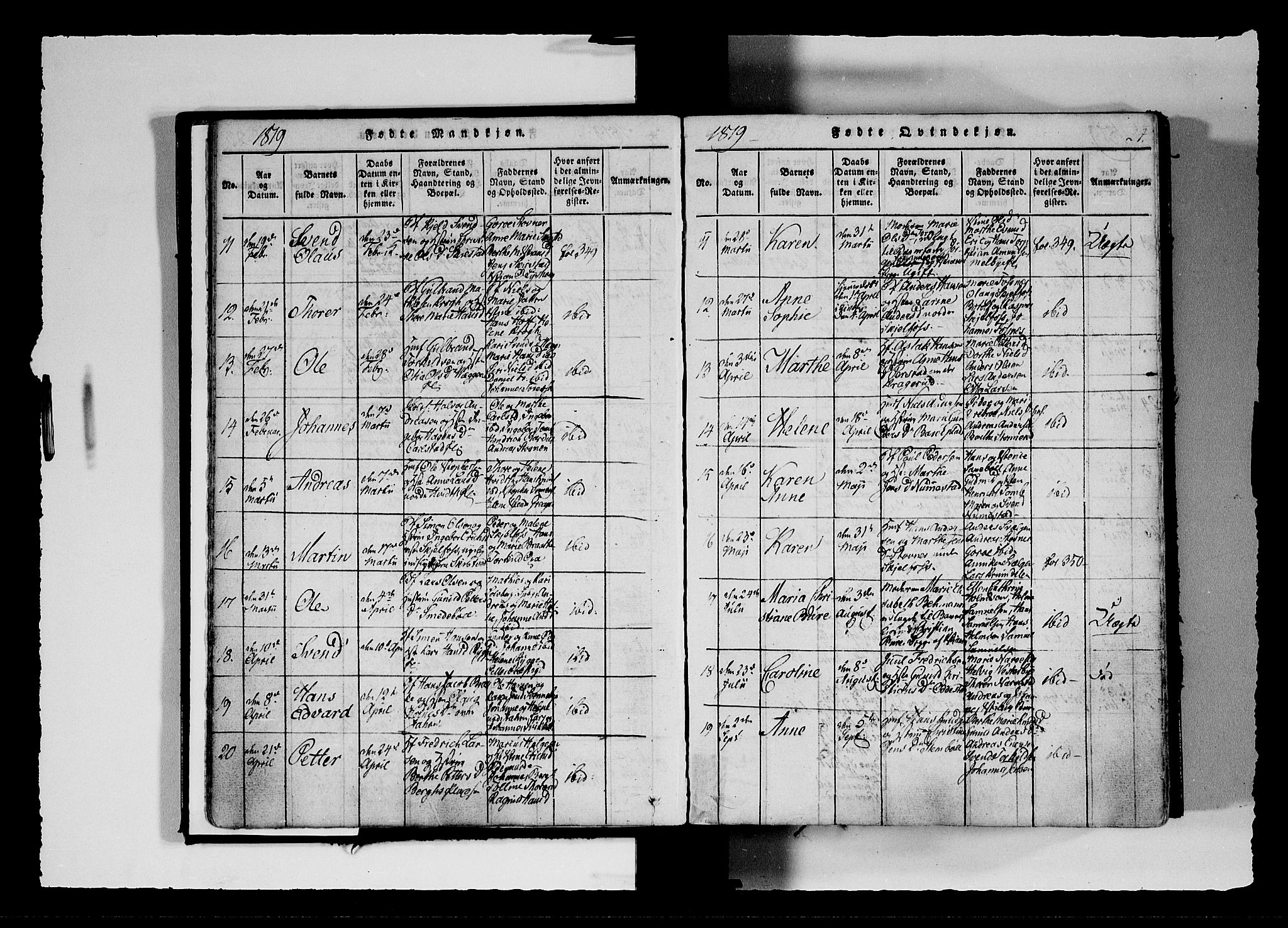 Hobøl prestekontor Kirkebøker, AV/SAO-A-2002/F/Fa/L0002: Parish register (official) no. I 2, 1814-1841, p. 24