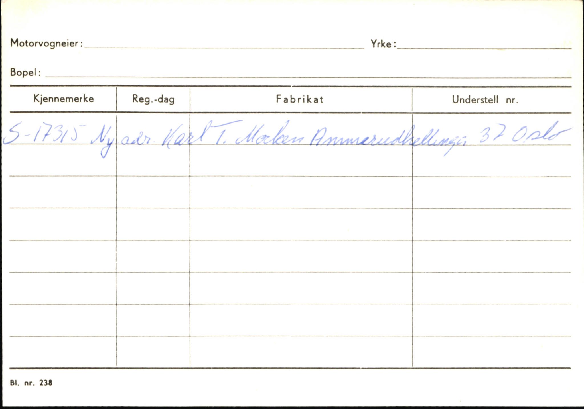 Statens vegvesen, Sogn og Fjordane vegkontor, SAB/A-5301/4/F/L0145: Registerkort Vågsøy S-Å. Årdal I-P, 1945-1975, p. 1847