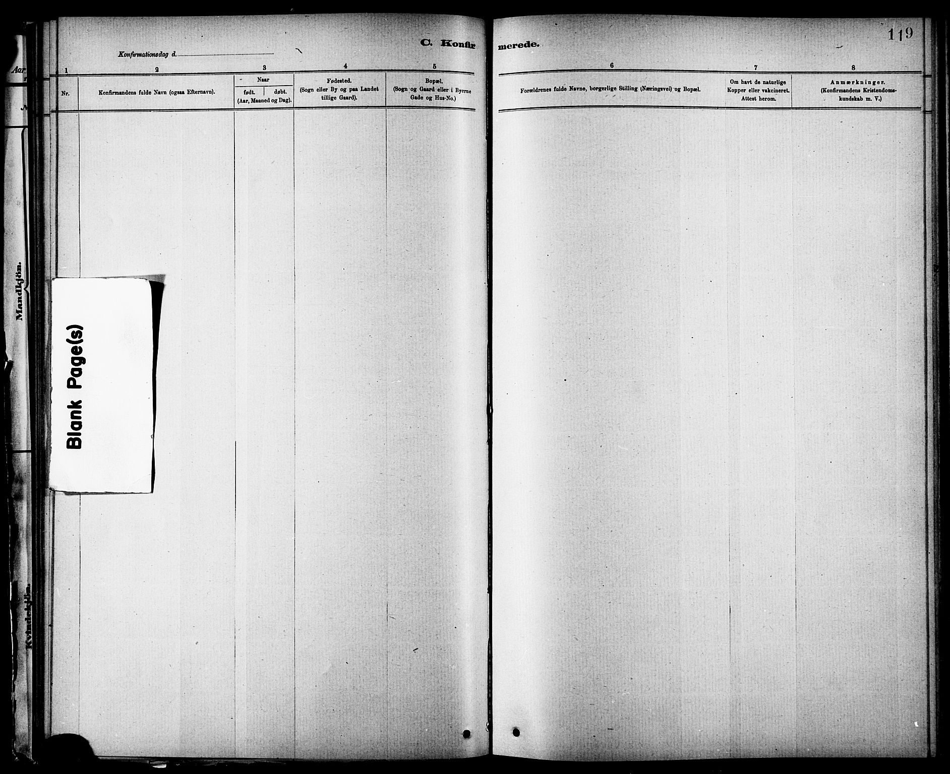Ministerialprotokoller, klokkerbøker og fødselsregistre - Nord-Trøndelag, SAT/A-1458/744/L0423: Parish register (copy) no. 744C02, 1886-1905, p. 119