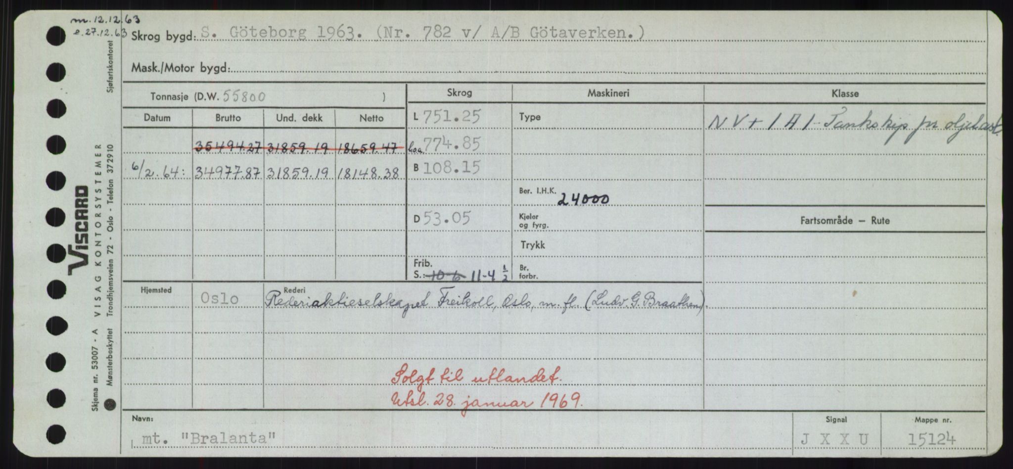 Sjøfartsdirektoratet med forløpere, Skipsmålingen, RA/S-1627/H/Hd/L0005: Fartøy, Br-Byg, p. 57