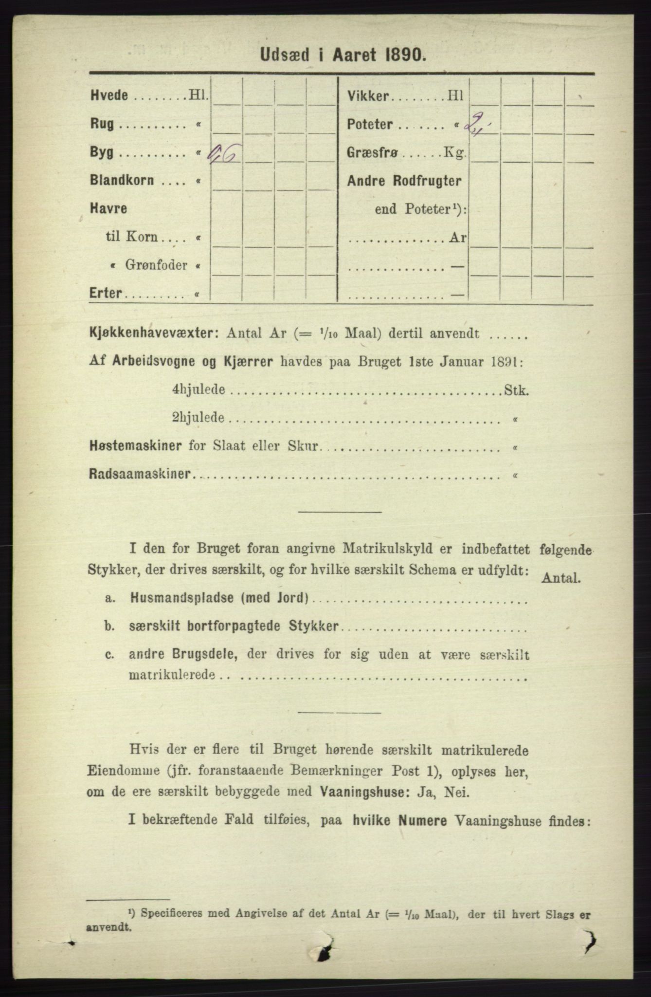 RA, 1891 census for 1230 Ullensvang, 1891, p. 8413