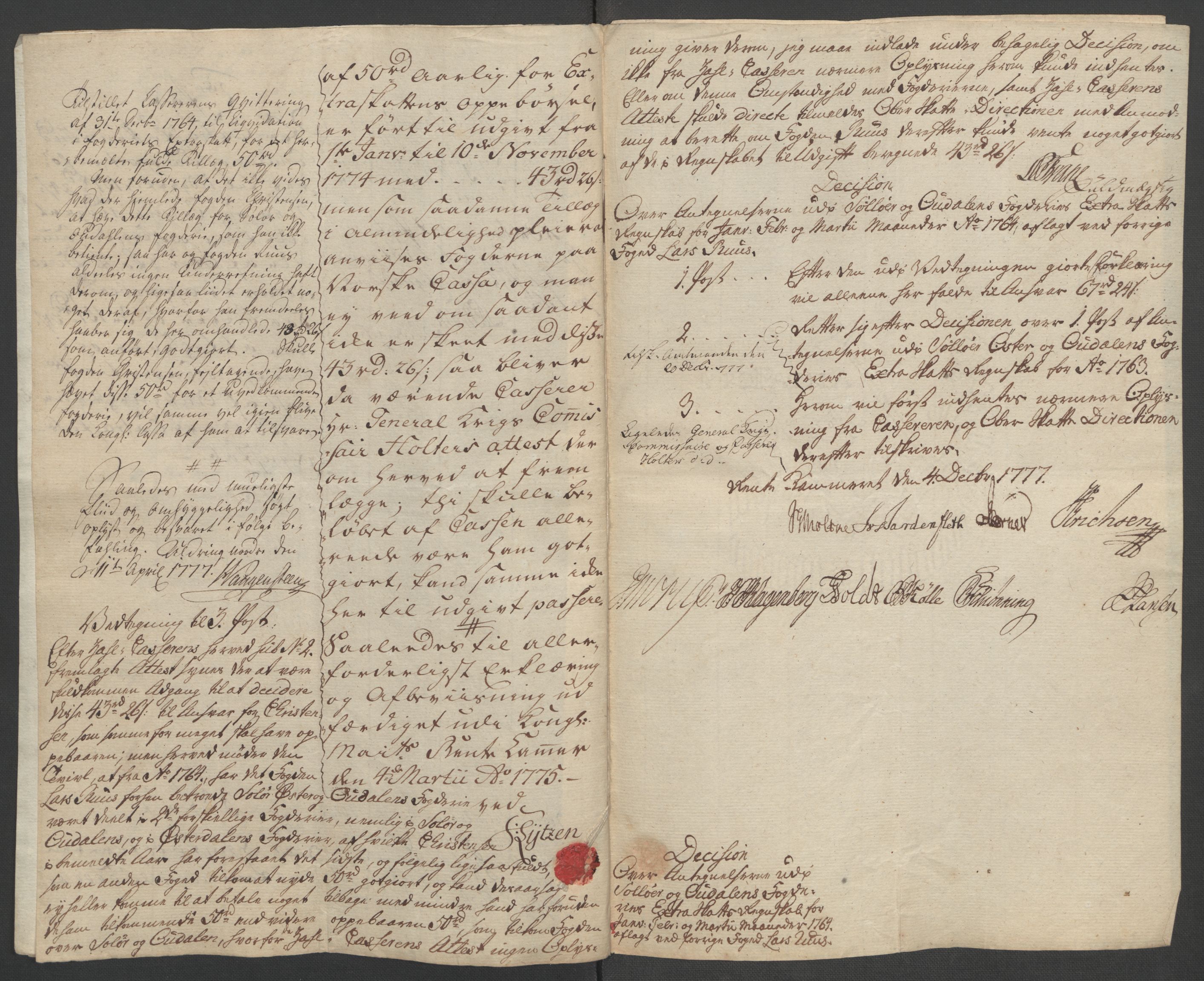 Rentekammeret inntil 1814, Reviderte regnskaper, Fogderegnskap, AV/RA-EA-4092/R14/L0959: Ekstraskatten Solør og Odal, 1763-1770, p. 408