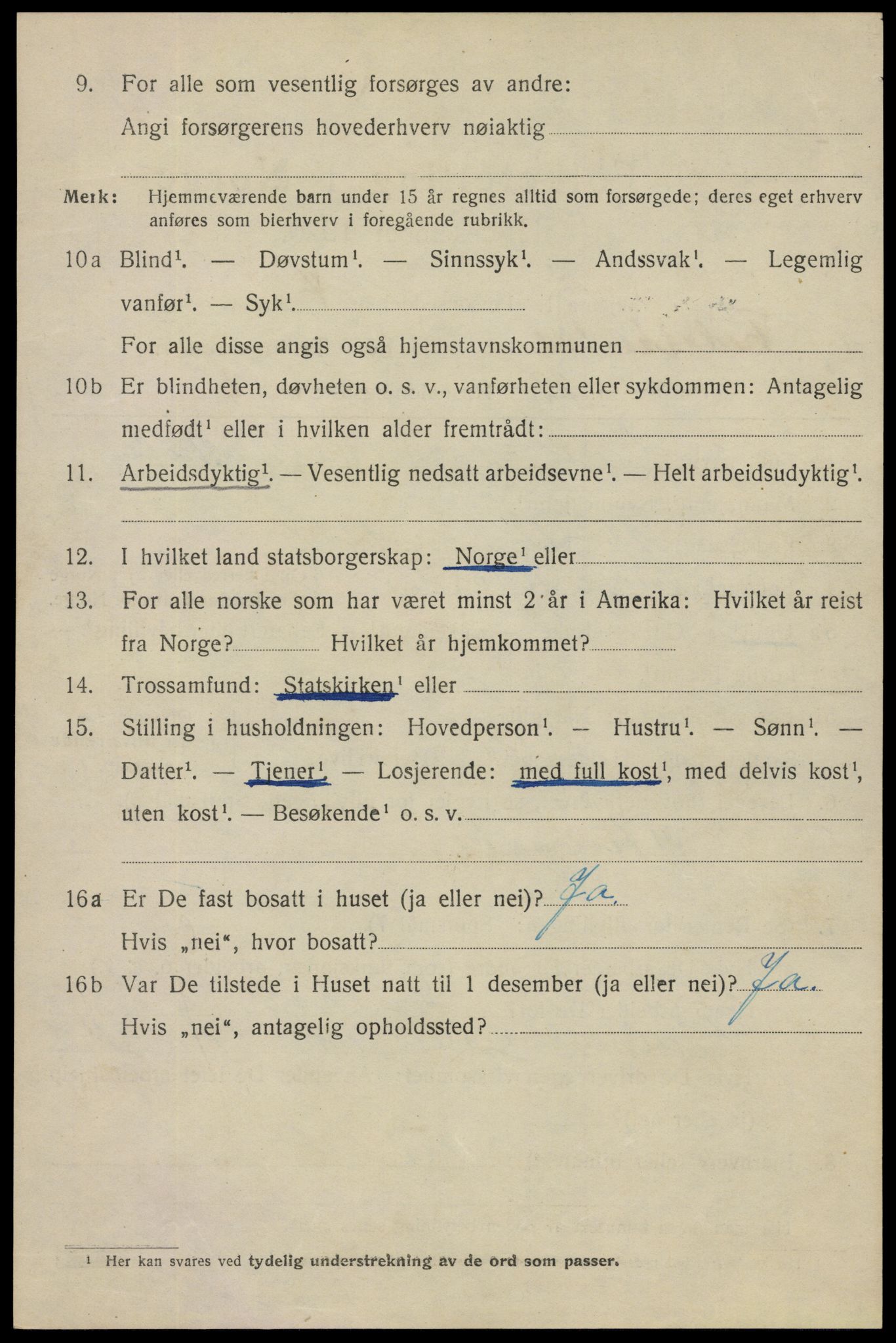 SAO, 1920 census for Fredrikstad, 1920, p. 12156