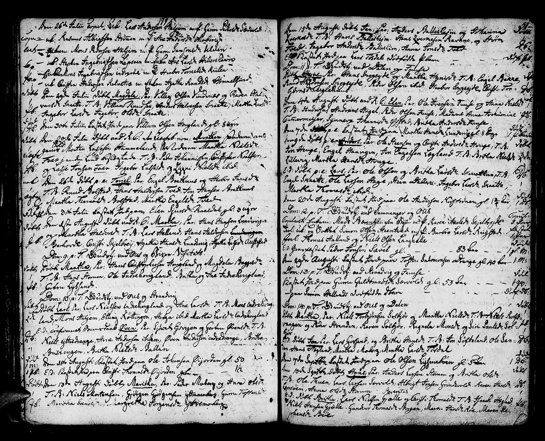 Os sokneprestembete, AV/SAB-A-99929: Parish register (official) no. A 11, 1789-1815, p. 51