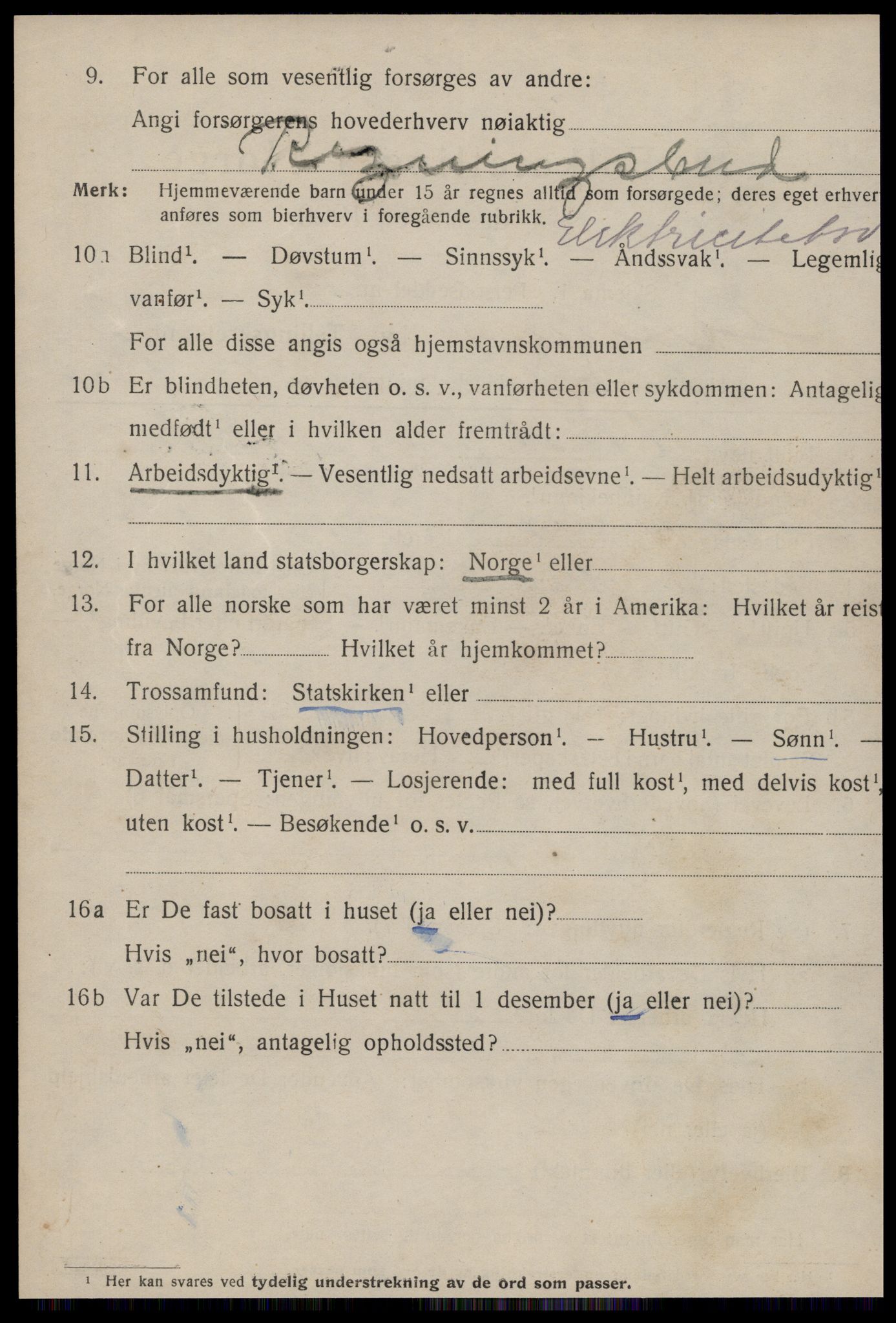 SAT, 1920 census for Ålesund, 1920, p. 12077