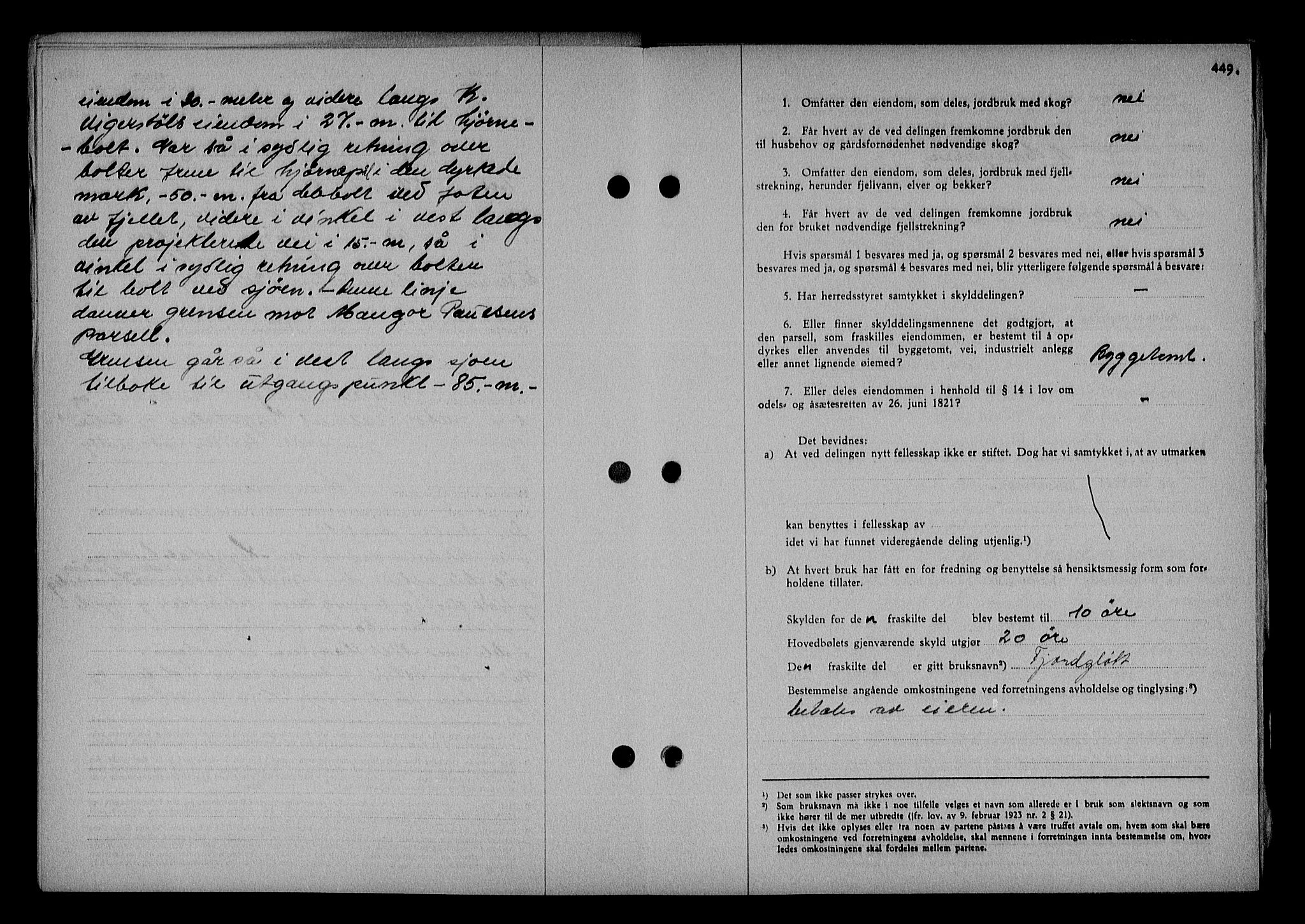 Nedenes sorenskriveri, AV/SAK-1221-0006/G/Gb/Gba/L0043: Mortgage book no. 39, 1936-1937, Diary no: : 451/1937