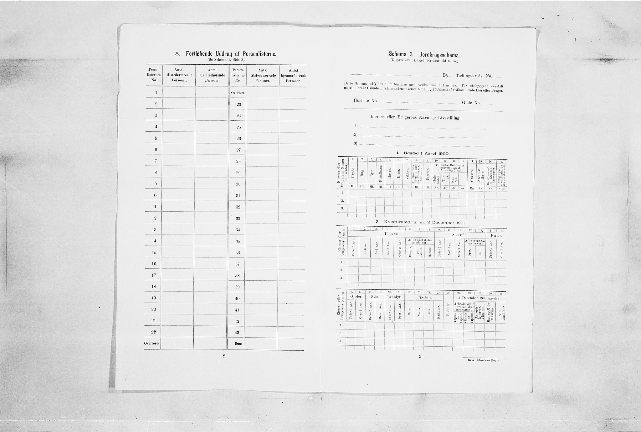 RA, 1900 census for Drammen, 1900, p. 587