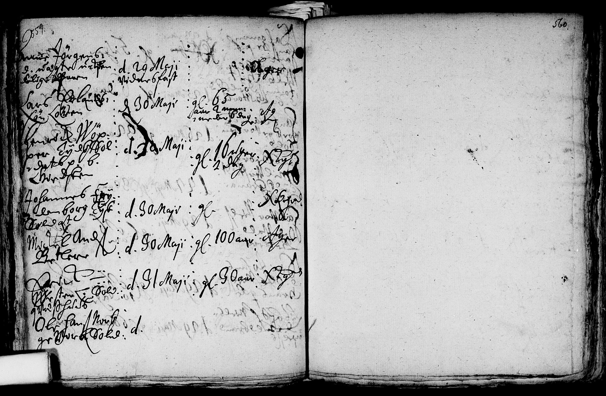 Aker prestekontor kirkebøker, AV/SAO-A-10861/F/L0002: Parish register (official) no. 2, 1714-1720, p. 559-560