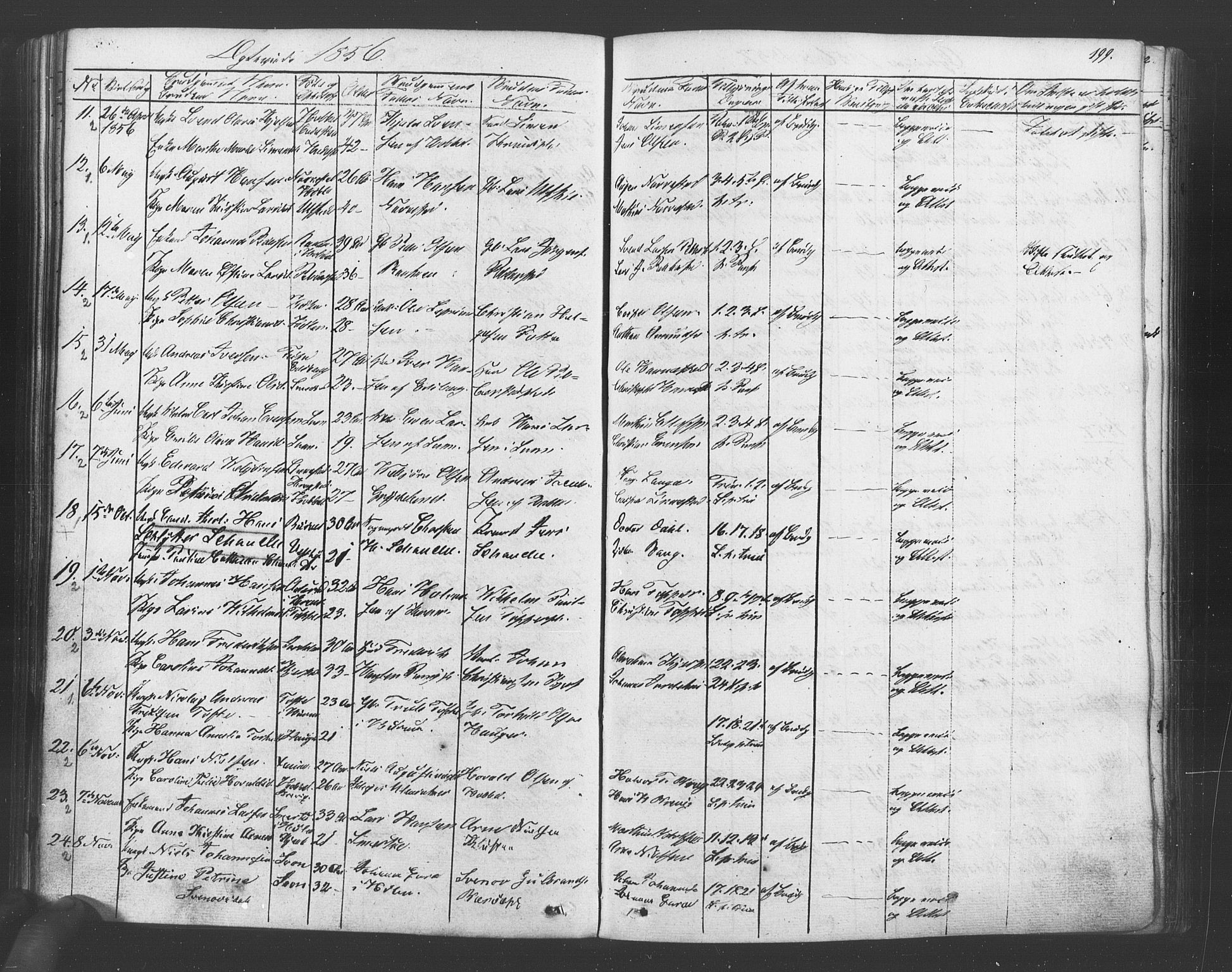 Vestby prestekontor Kirkebøker, AV/SAO-A-10893/F/Fa/L0007: Parish register (official) no. I 7, 1850-1862, p. 199