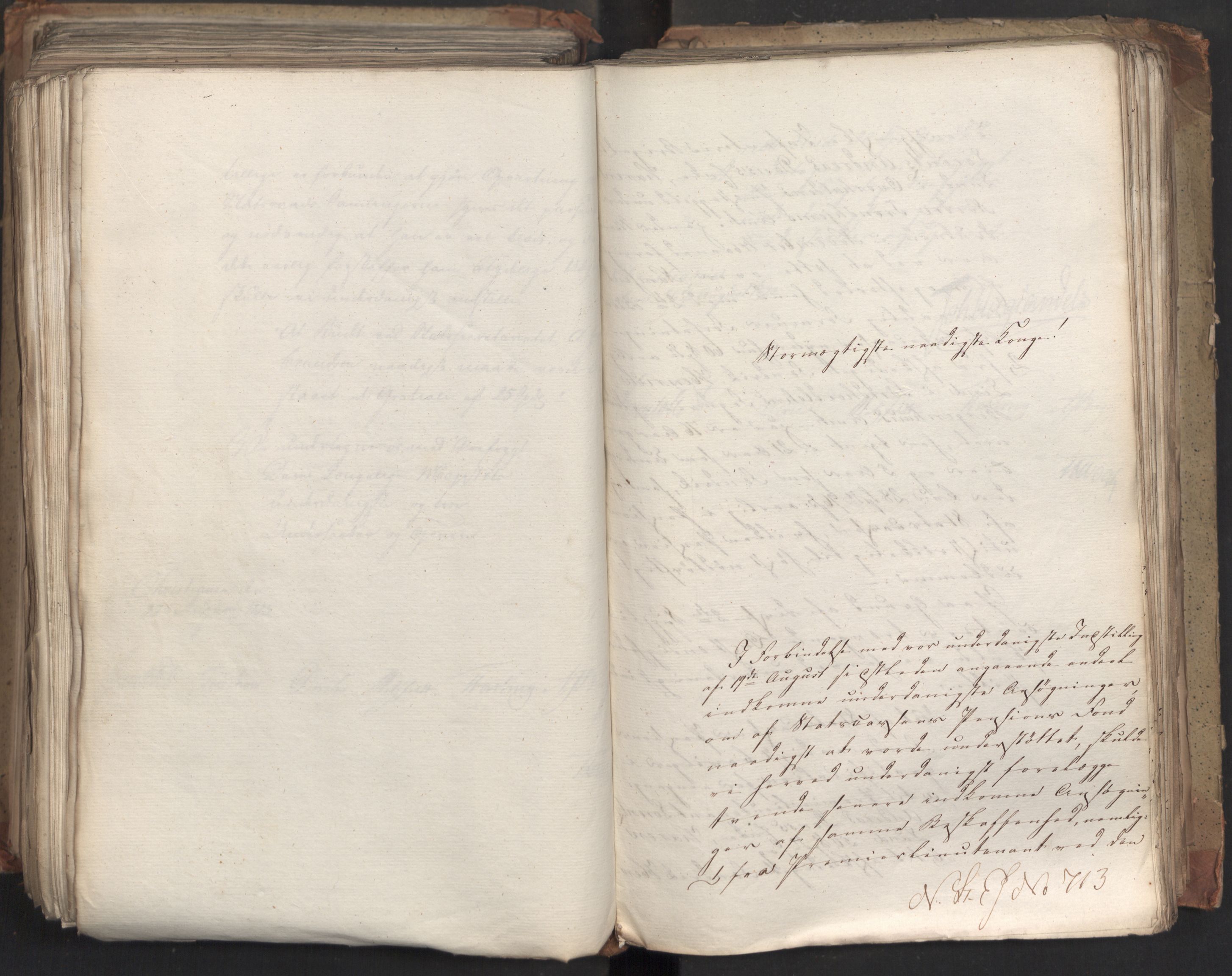 Statsrådsavdelingen i Stockholm, AV/RA-S-1003/D/Da/L0035: Regjeringsinnstillinger nr. 541-840, 1823, p. 474