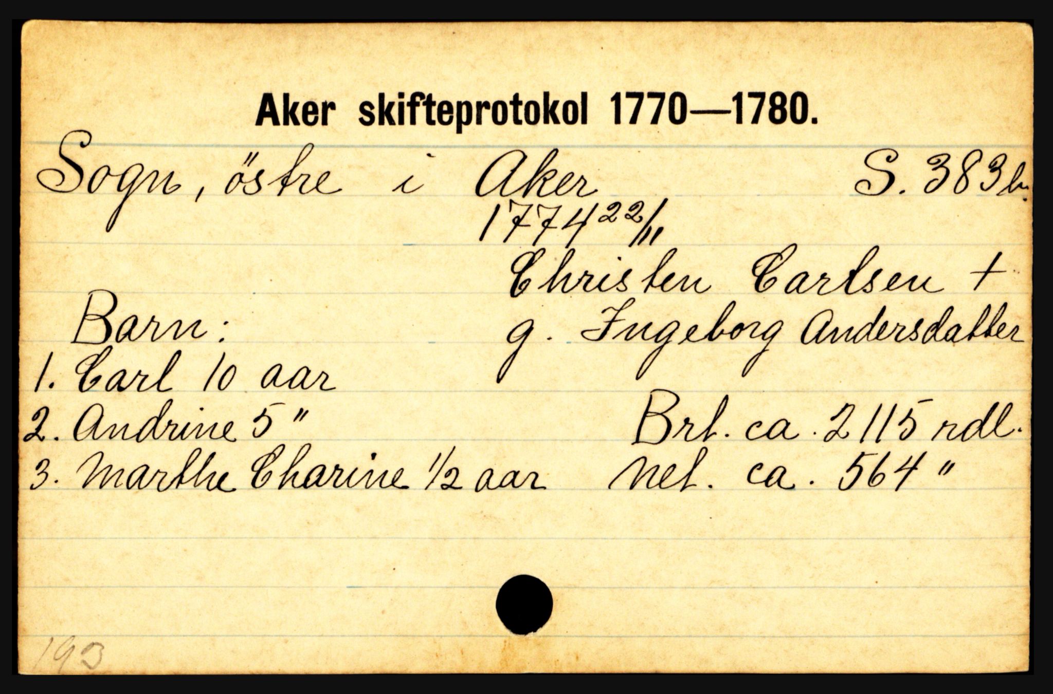 Aker sorenskriveri, SAO/A-10895/H, 1656-1820, p. 4983