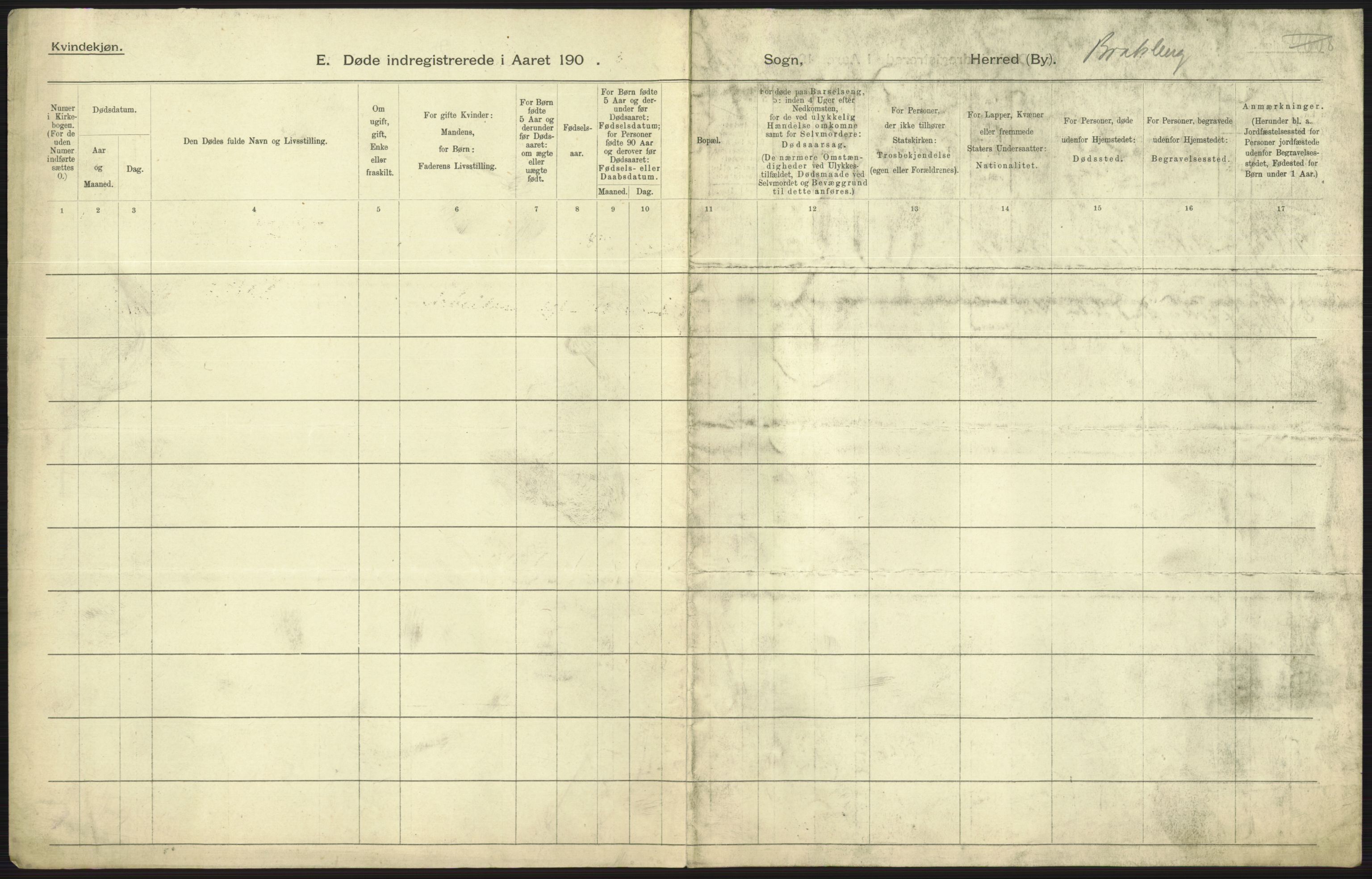 Statistisk sentralbyrå, Sosiodemografiske emner, Befolkning, AV/RA-S-2228/D/Df/Dfa/Dfaa/L0009: Bratsberg amt: Fødte, gifte, døde, 1903, p. 665