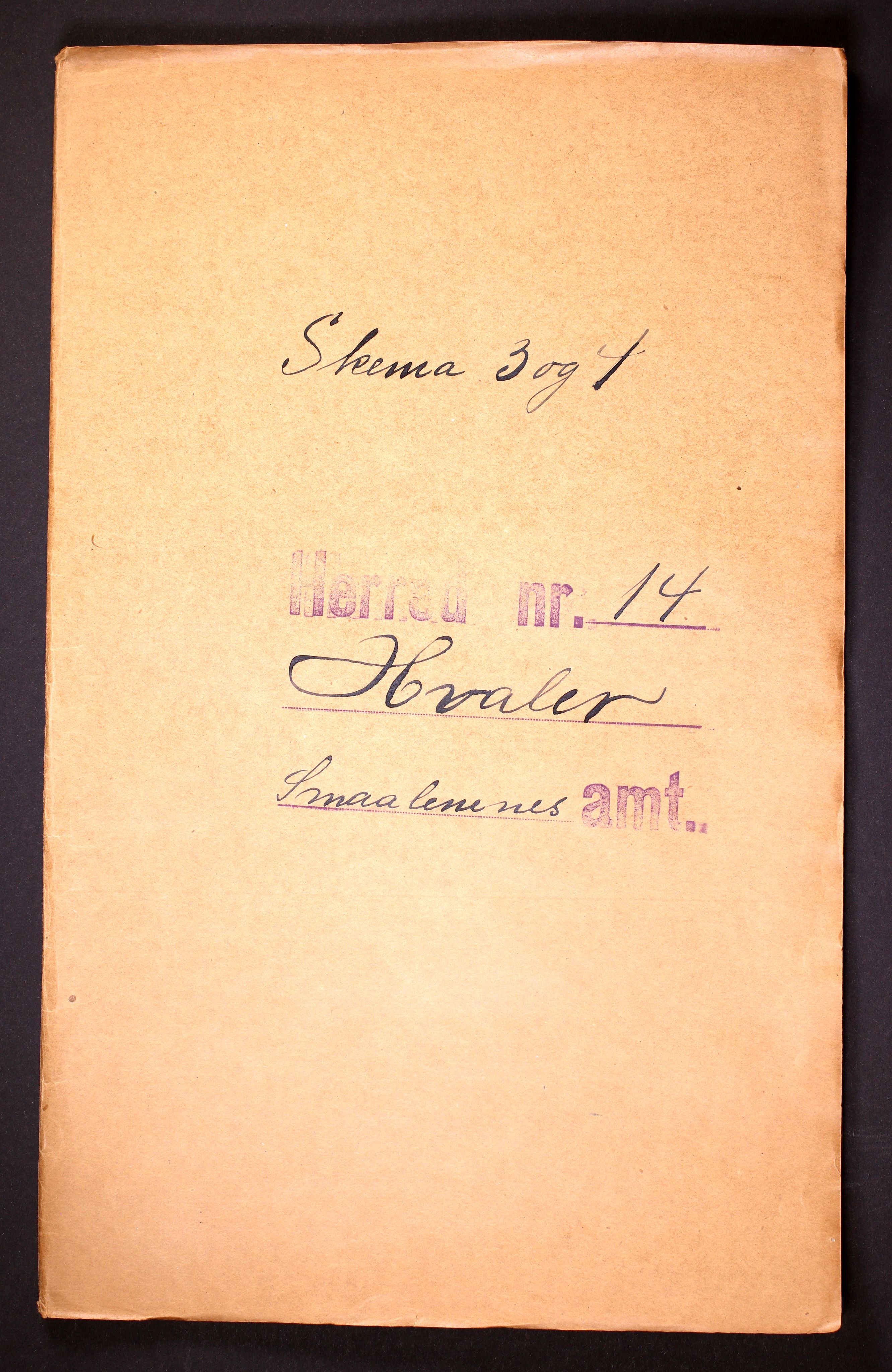 RA, 1910 census for Hvaler, 1910, p. 1