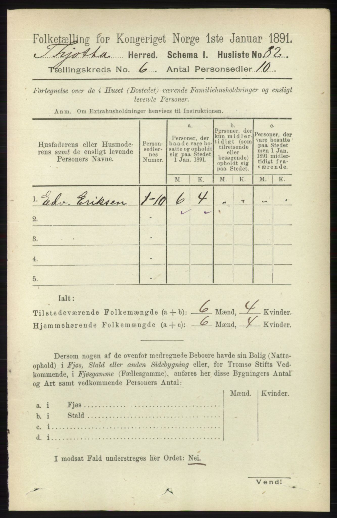 RA, 1891 census for 1817 Tjøtta, 1891, p. 2867