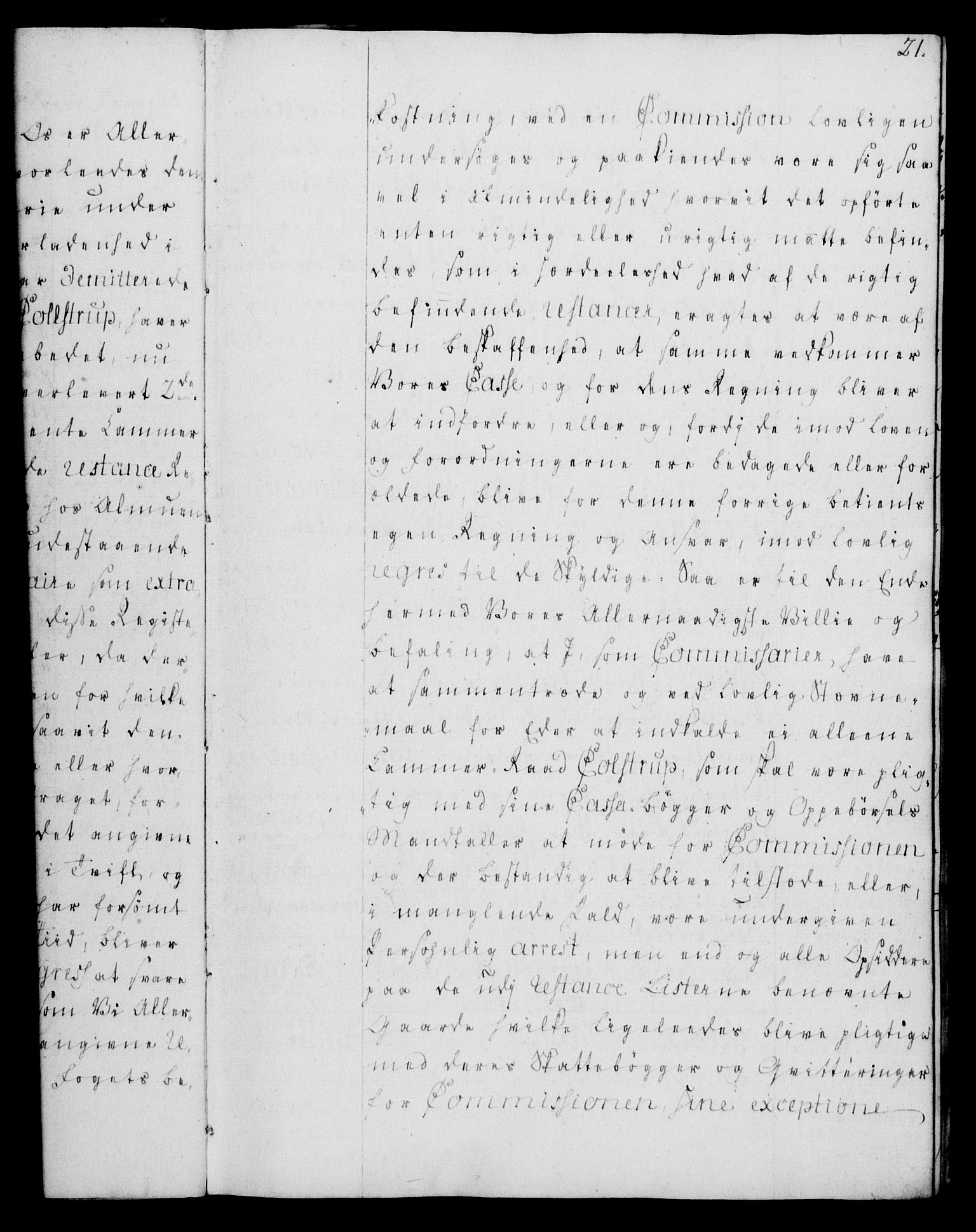 Rentekammeret, Kammerkanselliet, AV/RA-EA-3111/G/Gg/Gga/L0008: Norsk ekspedisjonsprotokoll med register (merket RK 53.8), 1768-1771, p. 21