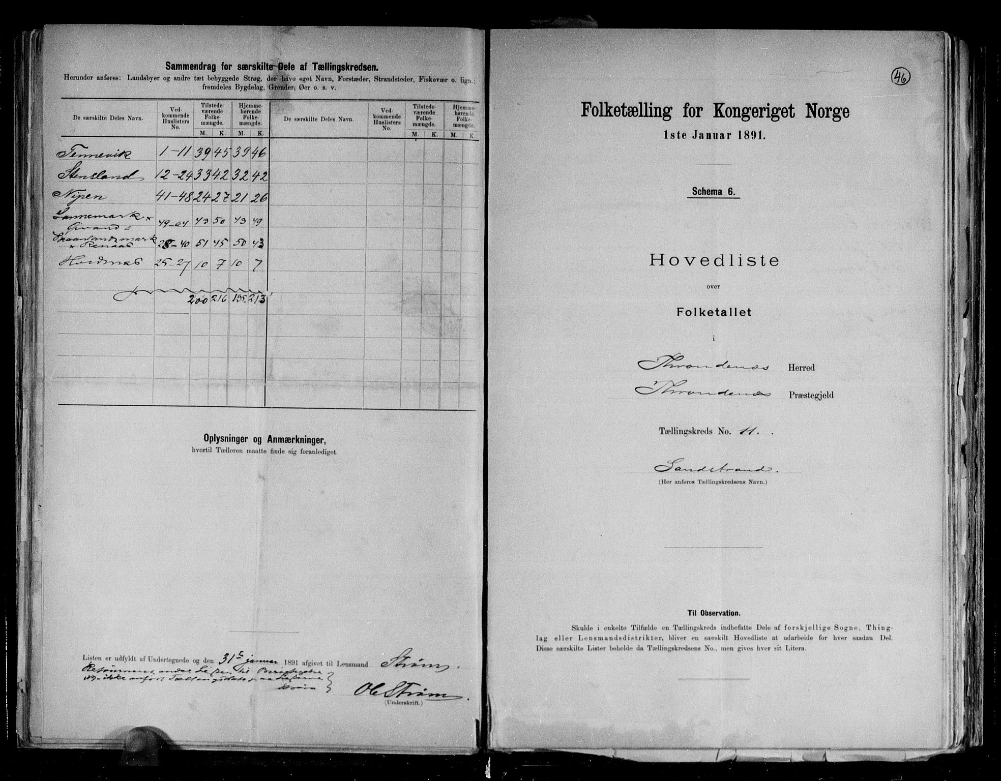 RA, 1891 census for 1914 Trondenes, 1891, p. 30