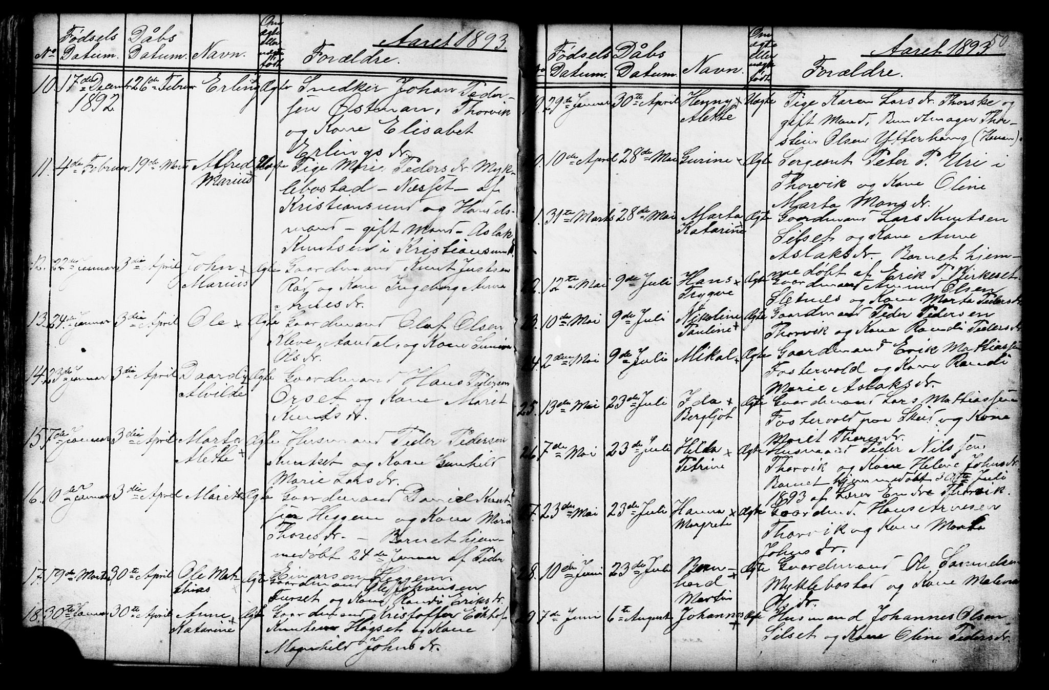 Ministerialprotokoller, klokkerbøker og fødselsregistre - Møre og Romsdal, AV/SAT-A-1454/584/L0969: Parish register (copy) no. 584C02, 1877-1911, p. 50