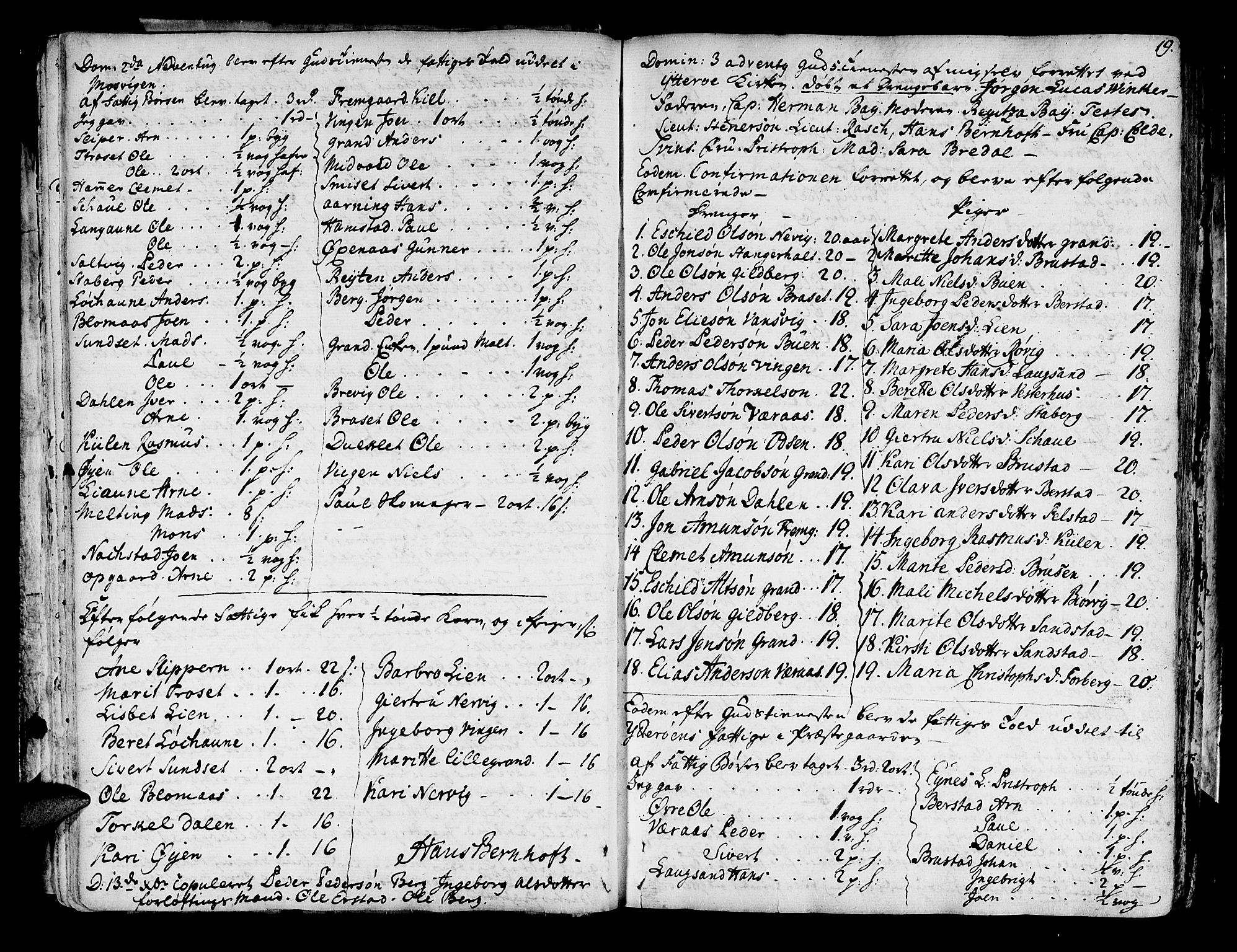 Ministerialprotokoller, klokkerbøker og fødselsregistre - Nord-Trøndelag, SAT/A-1458/722/L0216: Parish register (official) no. 722A03, 1756-1816, p. 19
